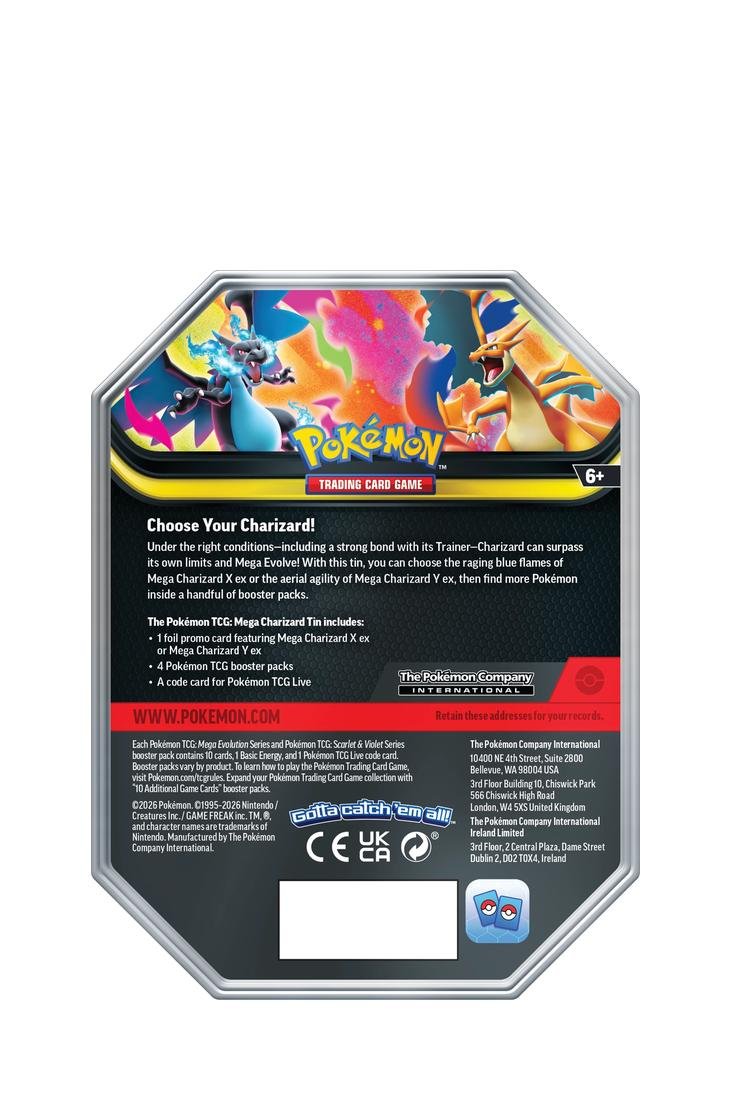 Pokémon - 2026 Tin Mega Charizard Y ex - EN - SparkLeaf TCG