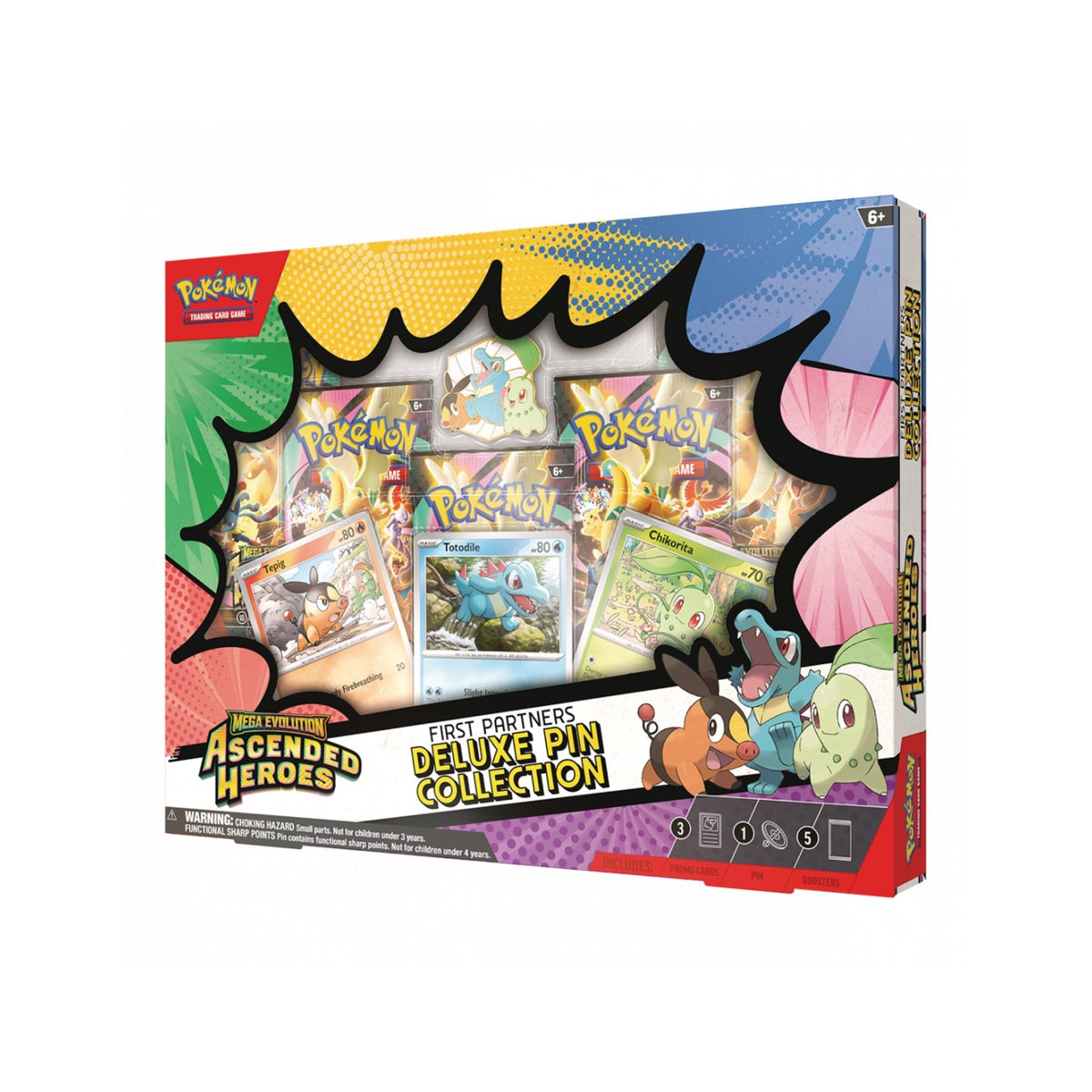 Pokémon - Ascended Heroes First Partners Deluxe Pin Collection