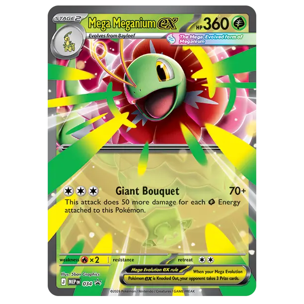Pokémon - Ascended Heroes Mega Meganium ex Box - SparkLeaf TCG