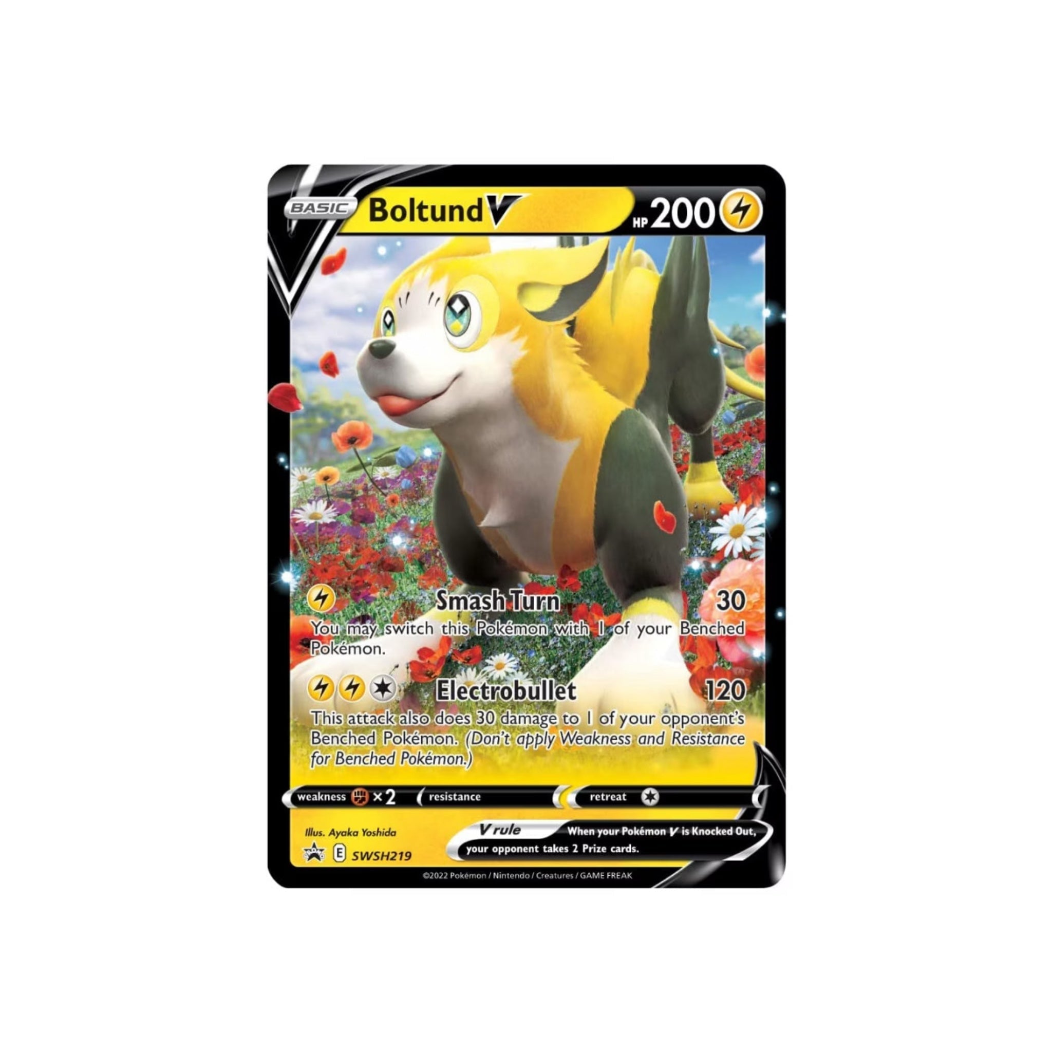 Pokémon - Boltund V Showcase - EN - SparkLeaf TCG