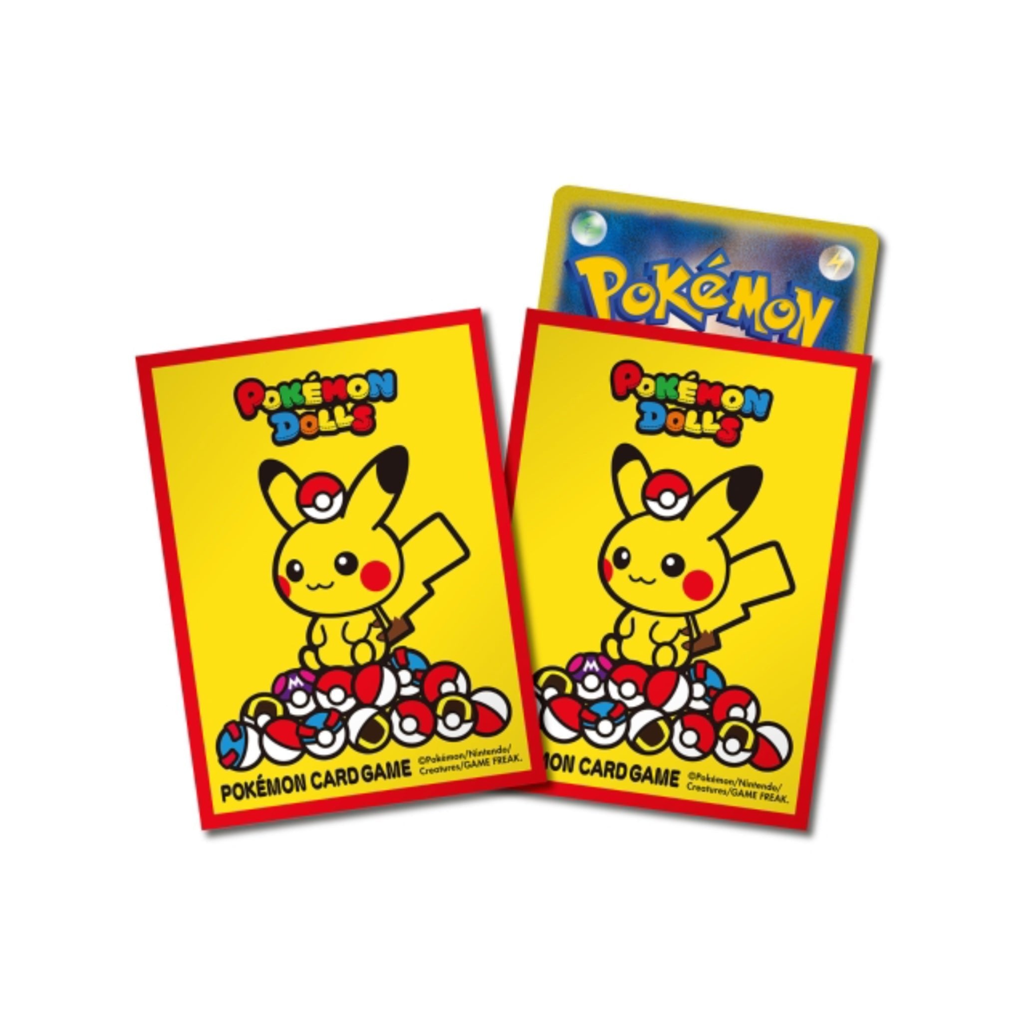 Pokemon Center Pikachu Doll Sleeves - SparkLeaf TCG