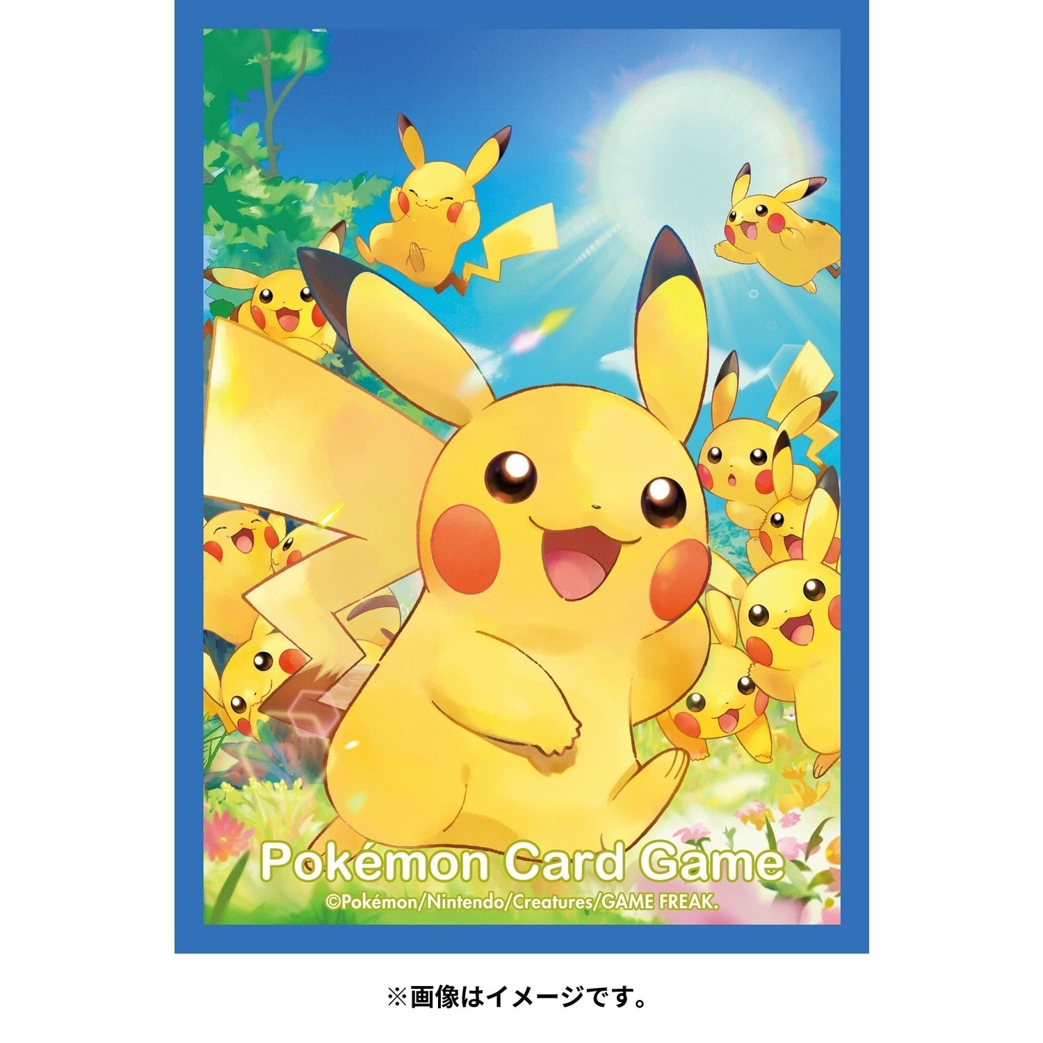 Pokemon Center Pikachu v3 Sleeves - SparkLeaf TCG