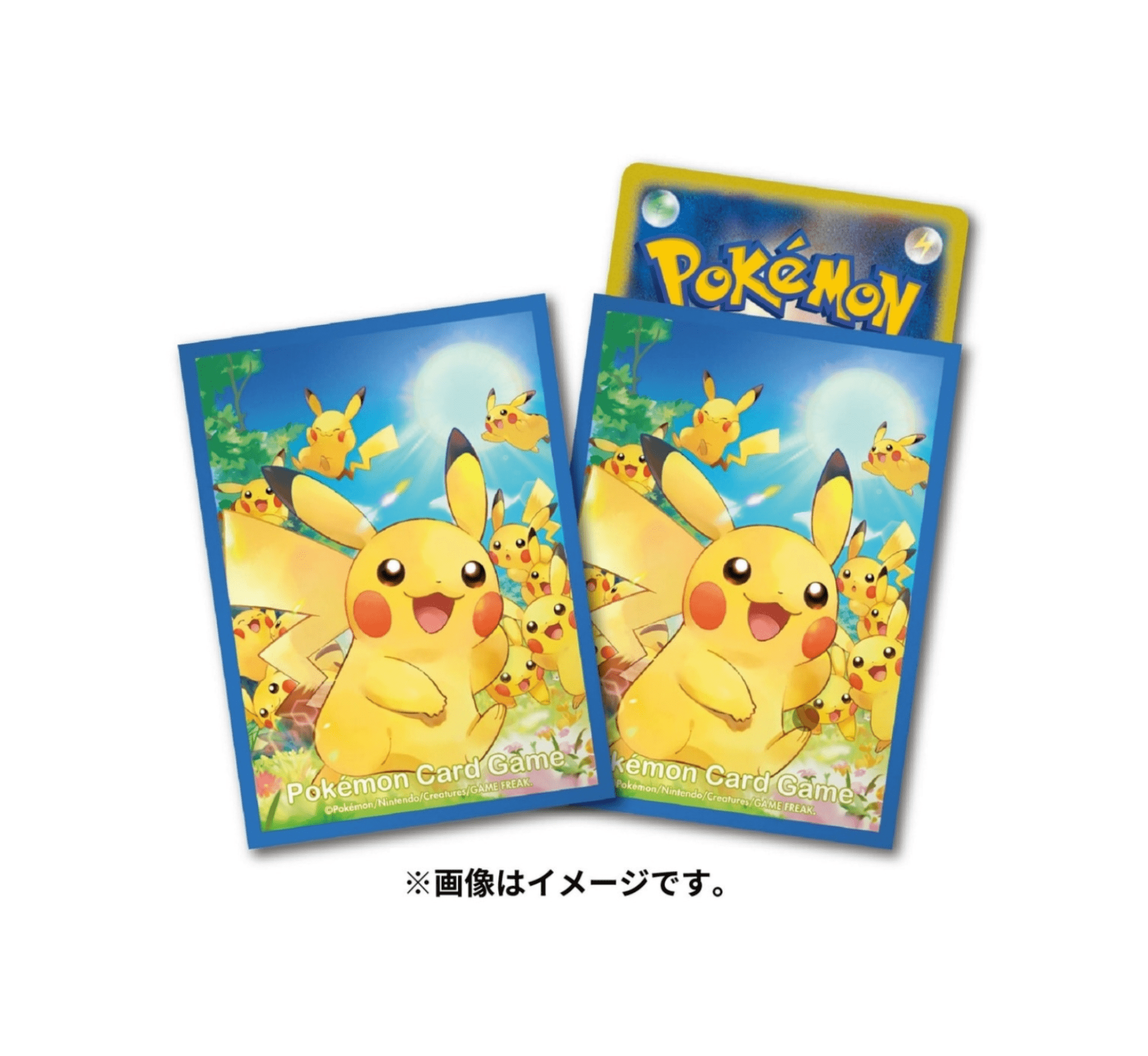 Pokemon Center Pikachu v3 Sleeves - SparkLeaf TCG