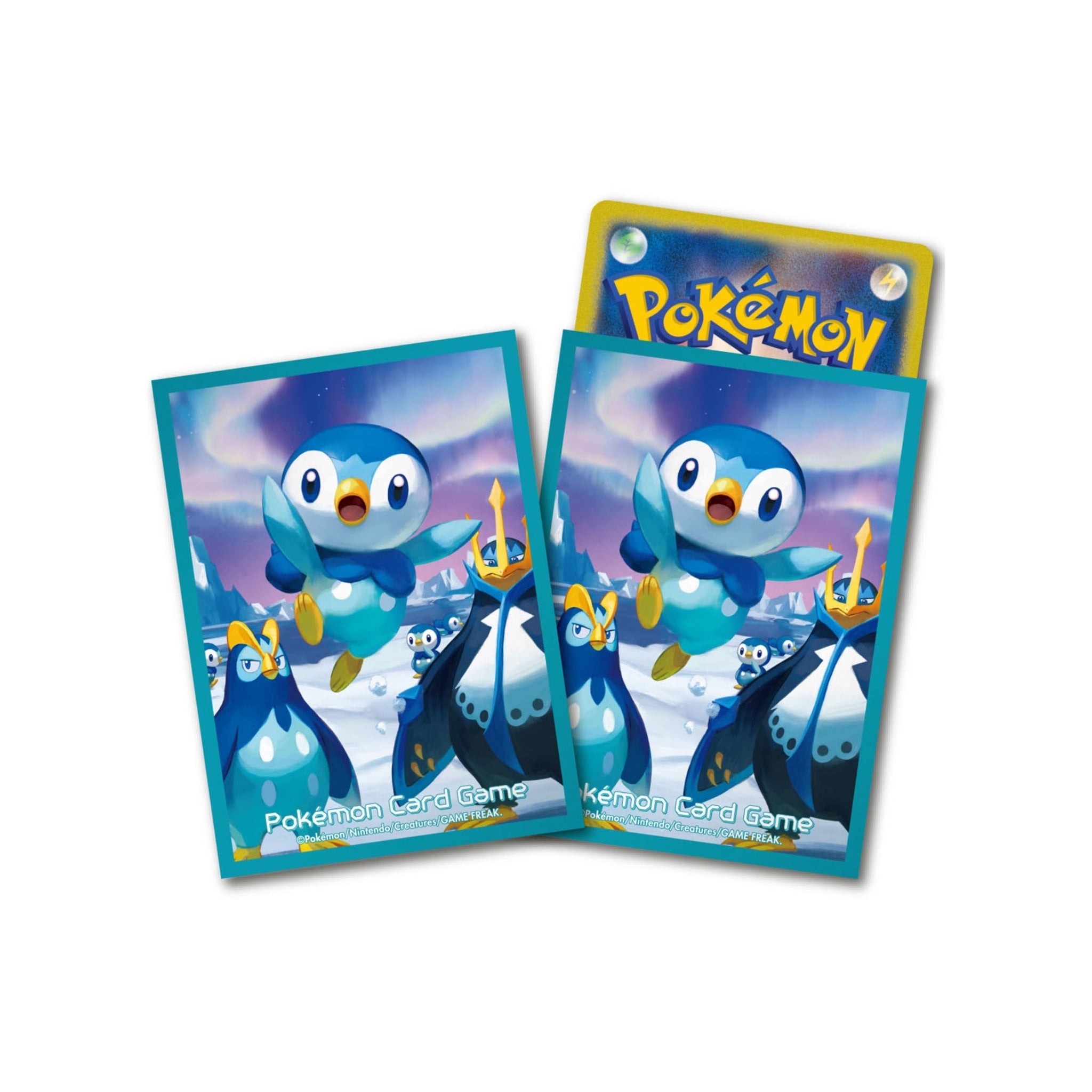 Pokemon Center Piplup Sleeves - SparkLeaf TCG