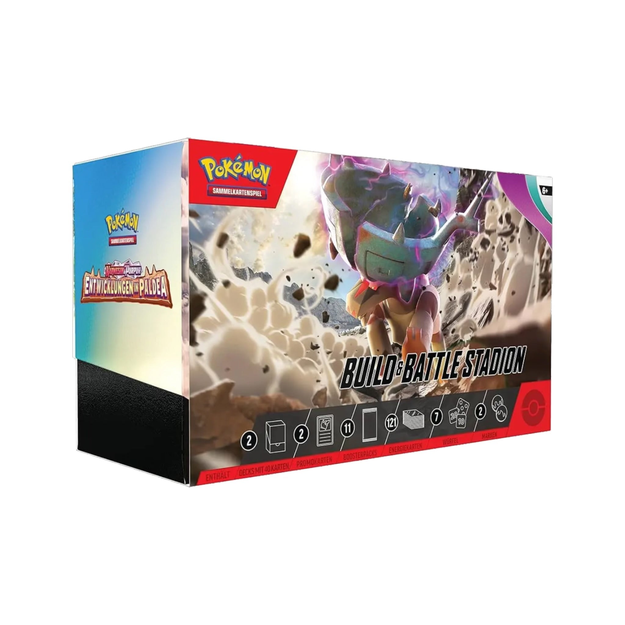 Pokémon - Entwicklungen in Paldea Build & Battle Stadion - DE - SparkLeaf TCG