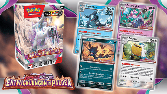 Pokémon - Entwicklungen in Paldea Build & Battle Stadion - DE - SparkLeaf TCG