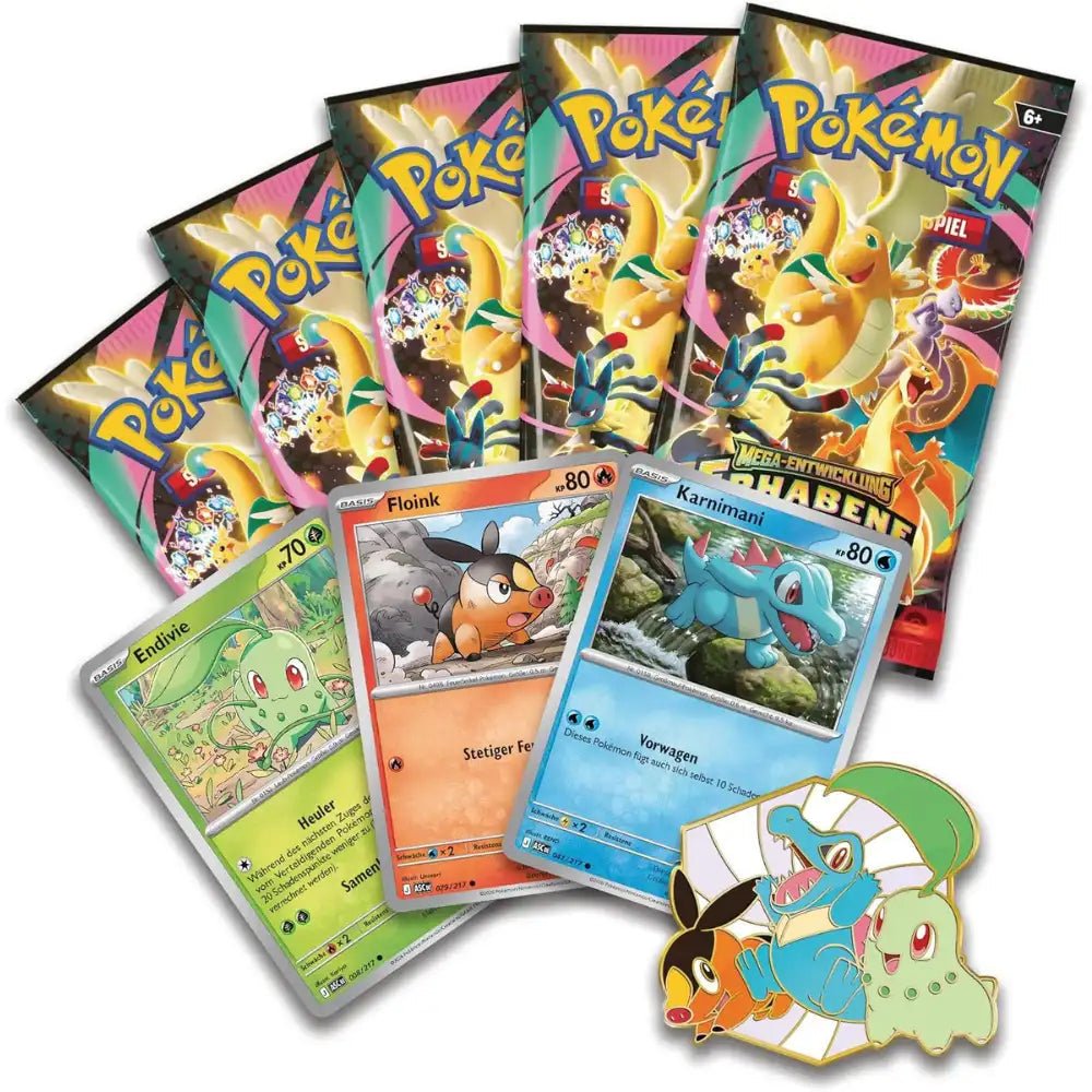 Pokémon - Erhabene Helden Erste Partner Deluxe Pin Kollektion - DE - SparkLeaf TCG