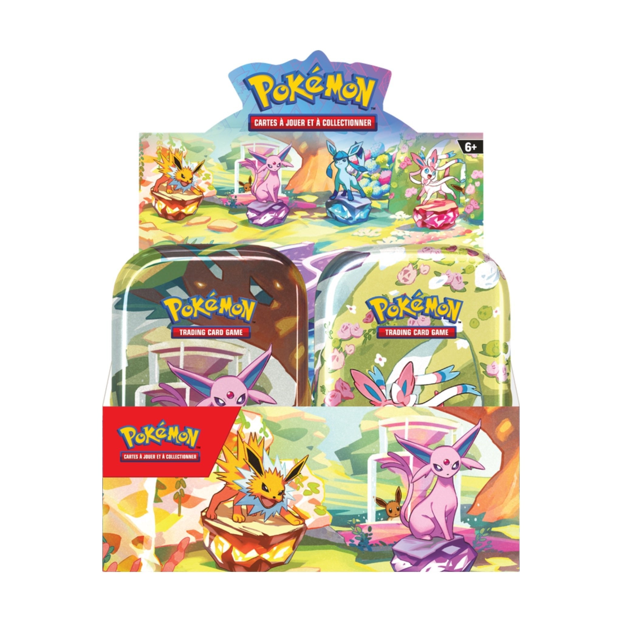 Pokémon - Evolutions Prismatiques Mini Tin Display - FR - SparkLeaf TCG