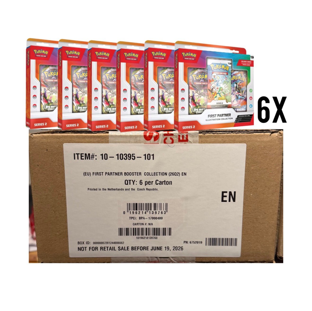 Pokémon - First Partner Illustration Collection Series 2 - Sealed Case - EN - SparkLeaf TCG