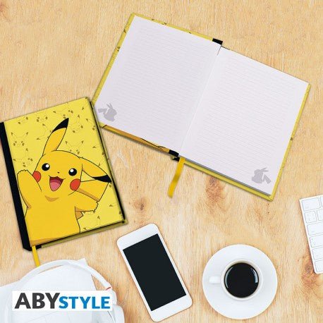 Pokémon Giftset - A5 Notebook, Mug320ml, Postcards "Pikachu" - SparkLeaf TCG