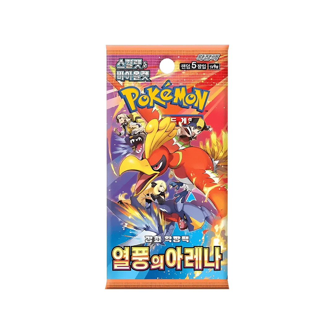 Pokémon Heat Wave Arena Booster Display Korean - SparkLeaf TCG