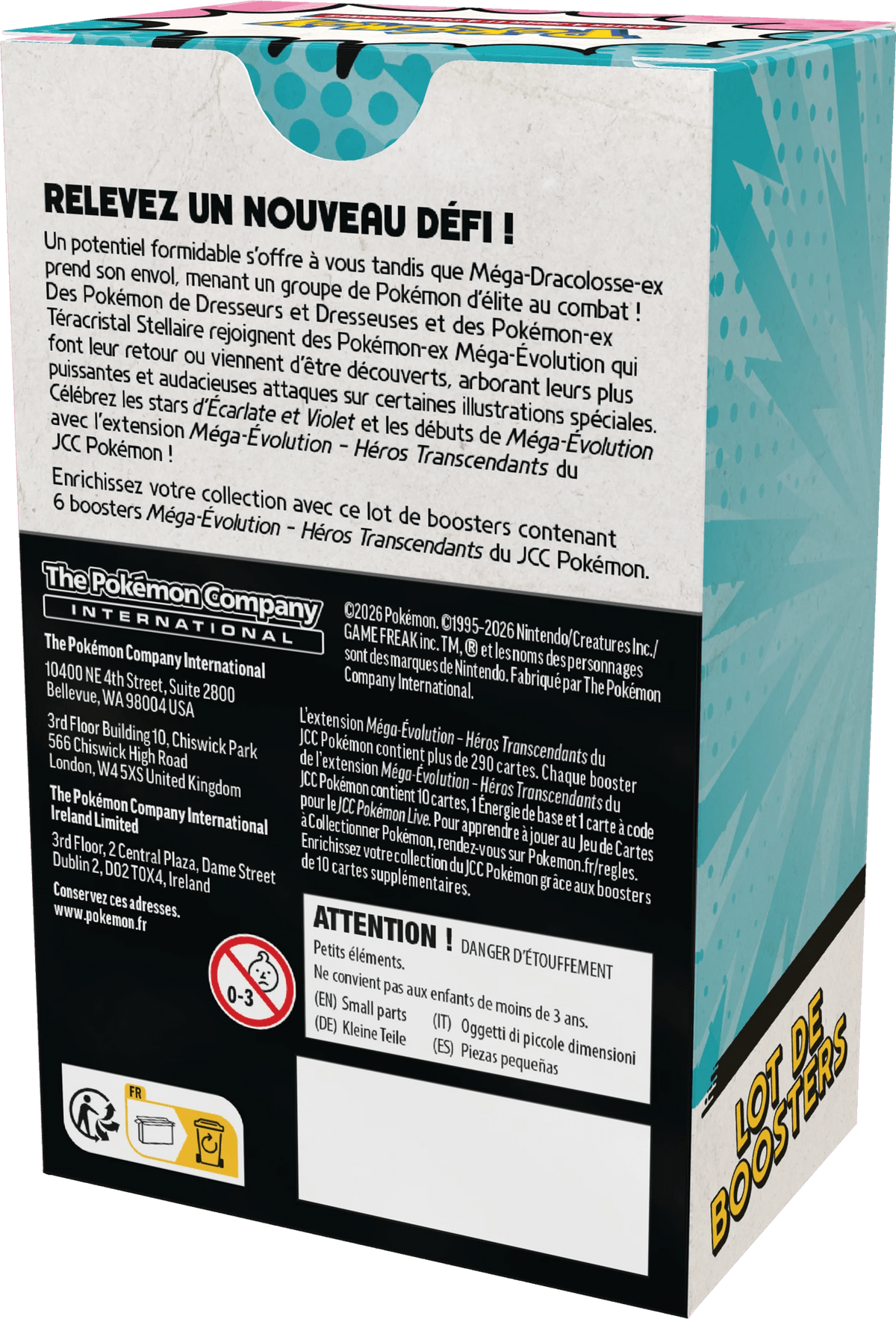 Pokémon - Heros Transcendants Booster Bundle Sealed Case - FR - SparkLeaf TCG
