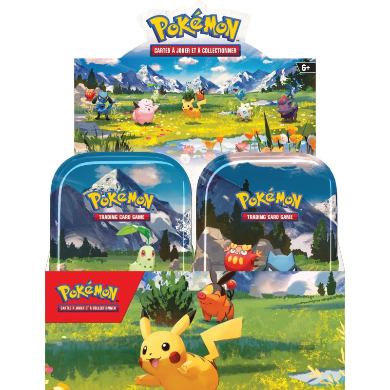 Pokémon - Héros Transcendants Mini Tin Display - FR - SparkLeaf TCG
