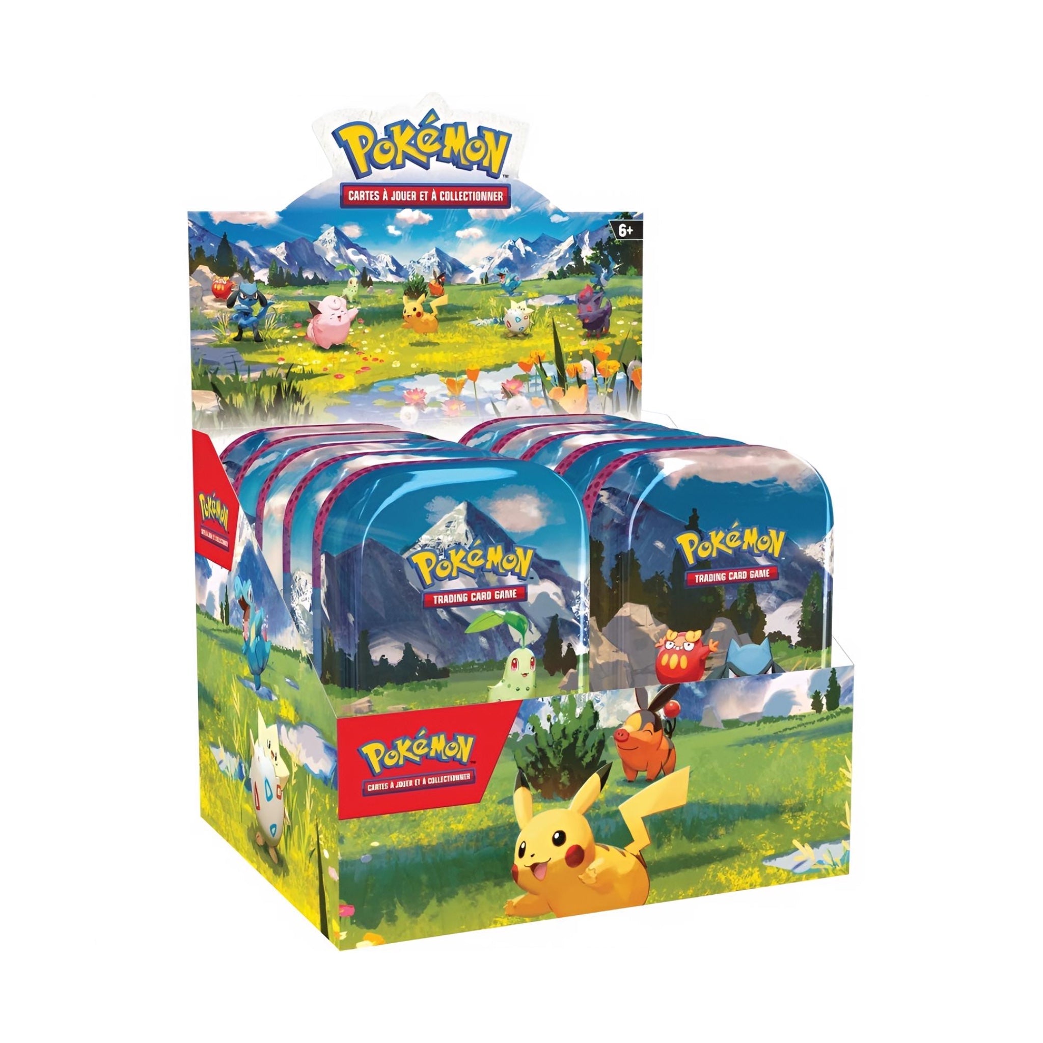 Pokémon - Héros Transcendants Mini Tin Display - FR - SparkLeaf TCG