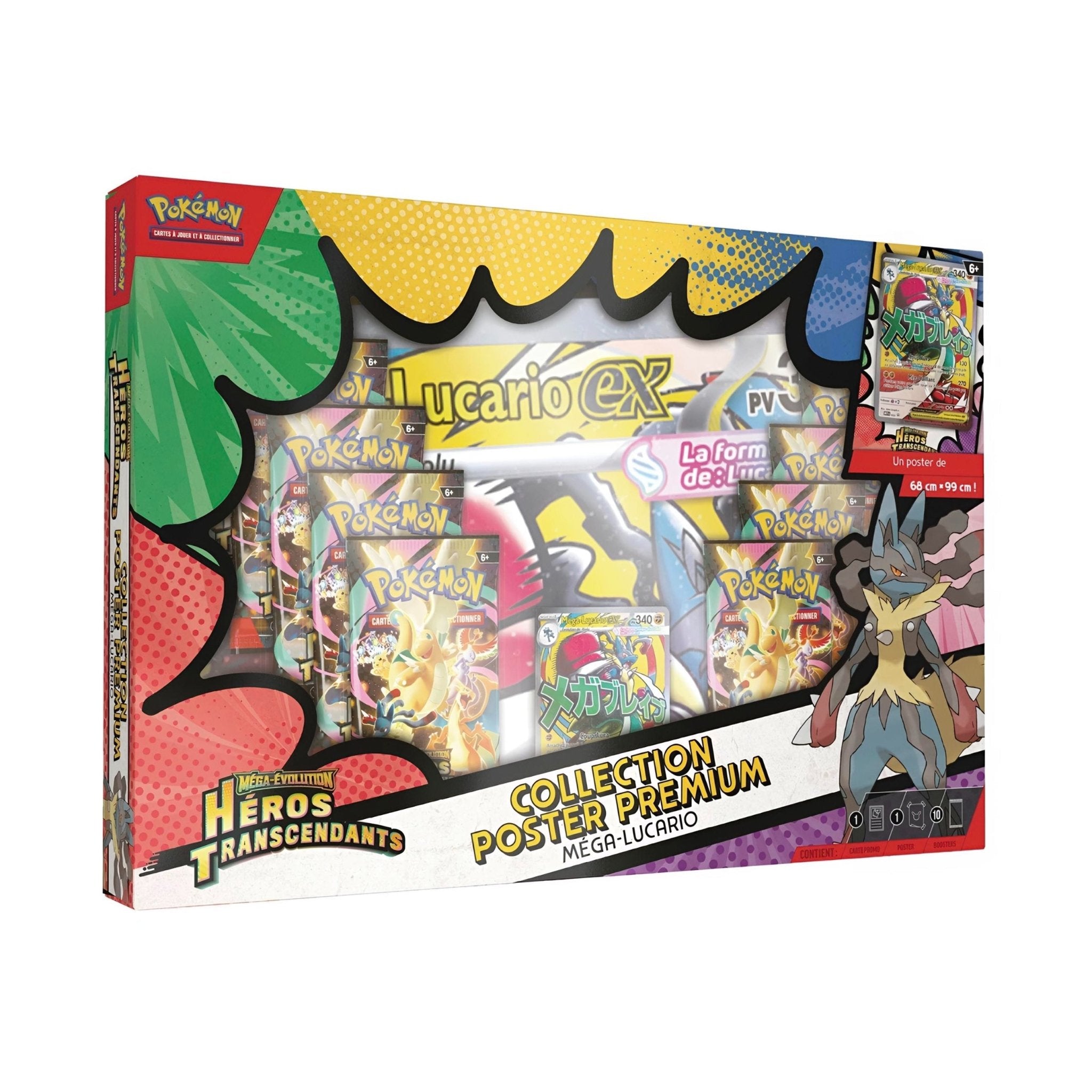 Pokémon - Heros Transcendants Poster Collection - FR - SparkLeaf TCG