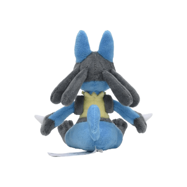 Pokemon Lucario Plushy 448 - Sitting Cuties - SparkLeaf TCG