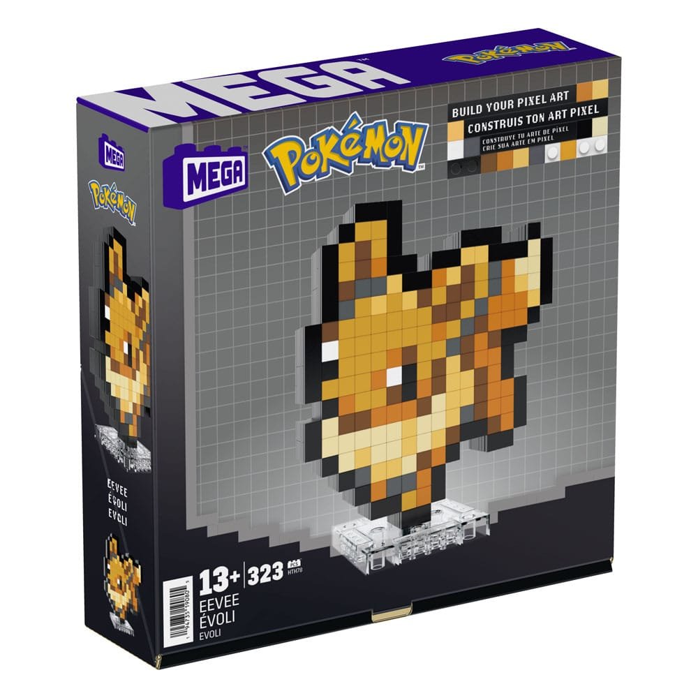 Pokémon MEGA Bauset Eevee Pixel Art - SparkLeaf TCG