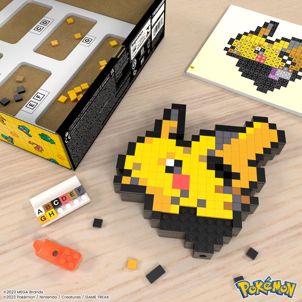 Pokémon MEGA Bauset Pikachu Pixel Art - SparkLeaf TCG