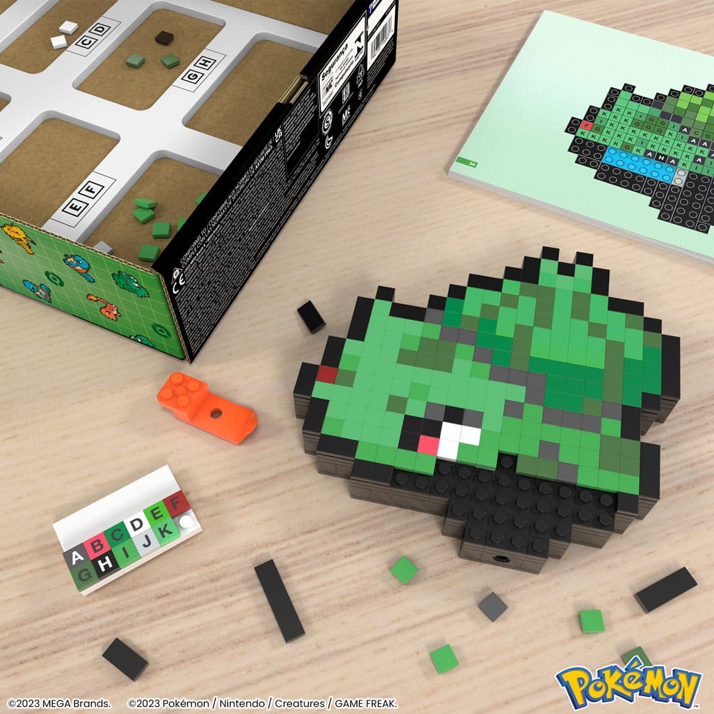 Pokémon MEGA Bulbasaur Pixel Art - SparkLeaf TCG