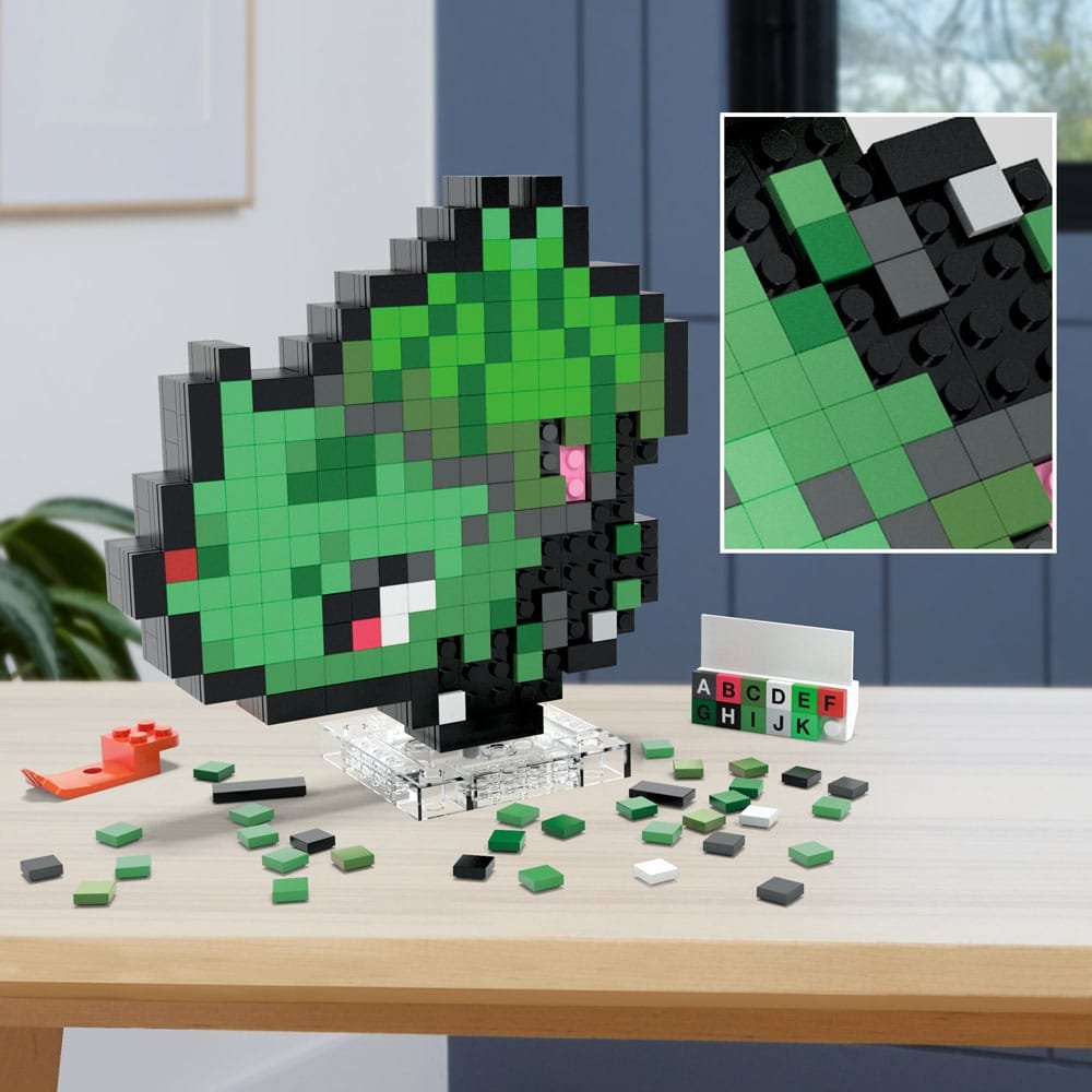 Pokémon MEGA Bulbasaur Pixel Art - SparkLeaf TCG