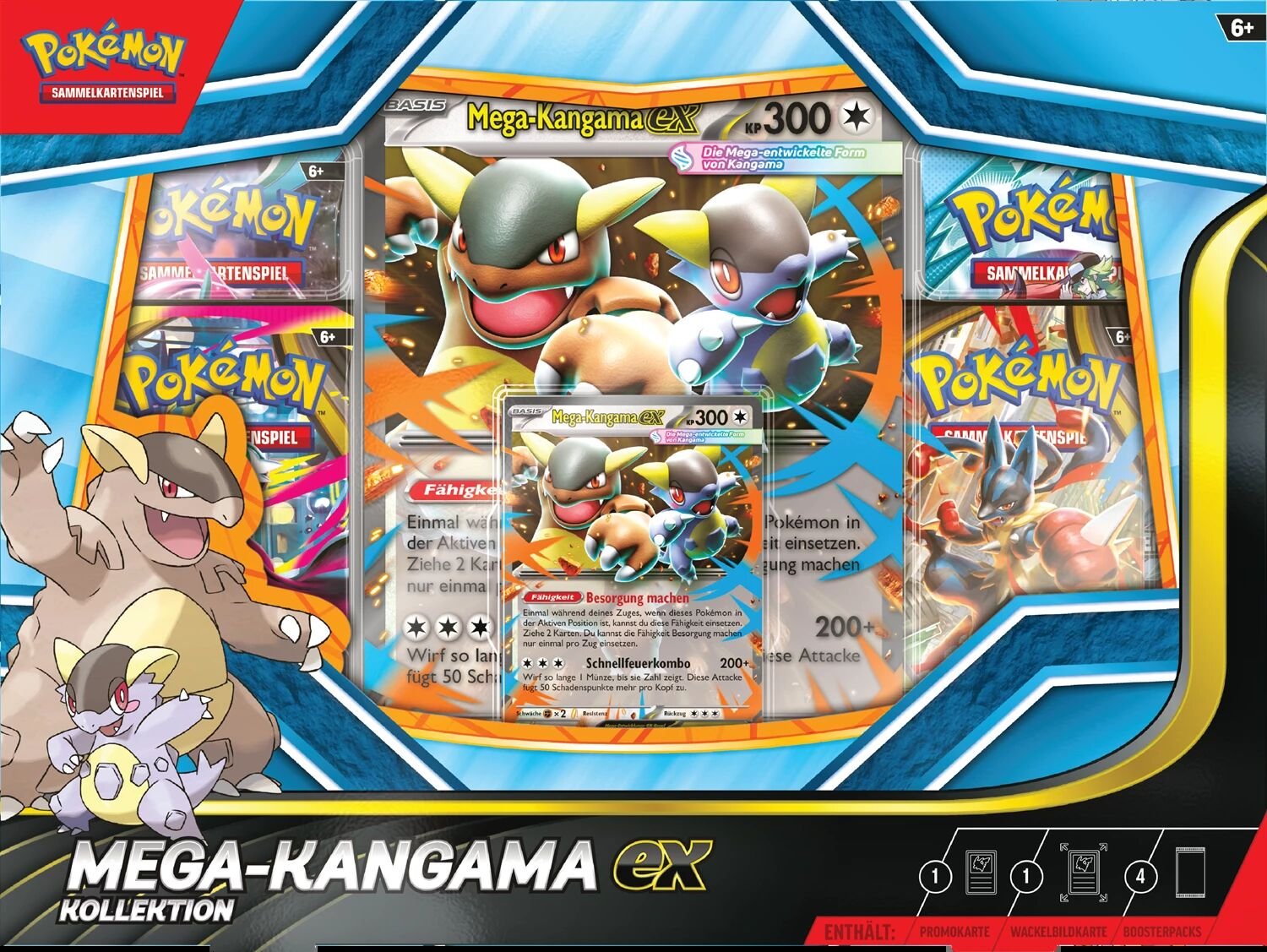 Pokémon - Mega Kangama EX Kollektion - DE - SparkLeaf TCG
