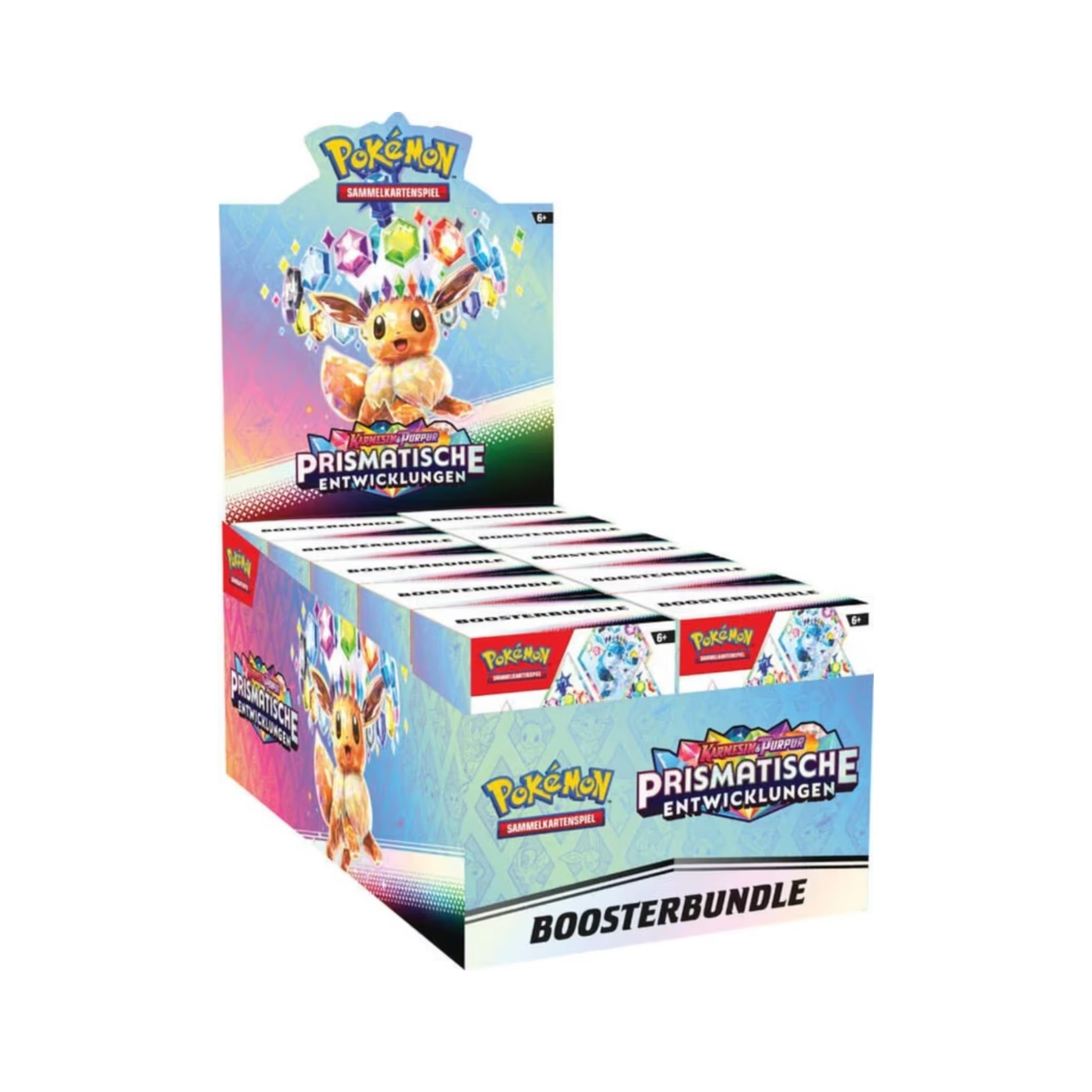 Pokémon - Prismatic Evolutions Booster Bundle Case - SparkLeaf TCG