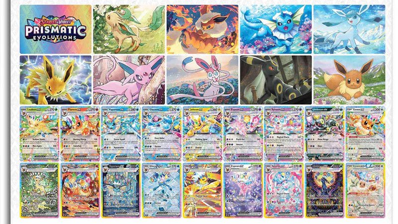 Pokémon - Prismatic Evolutions Elite Trainer Box (ETB) - EN - SparkLeaf TCG