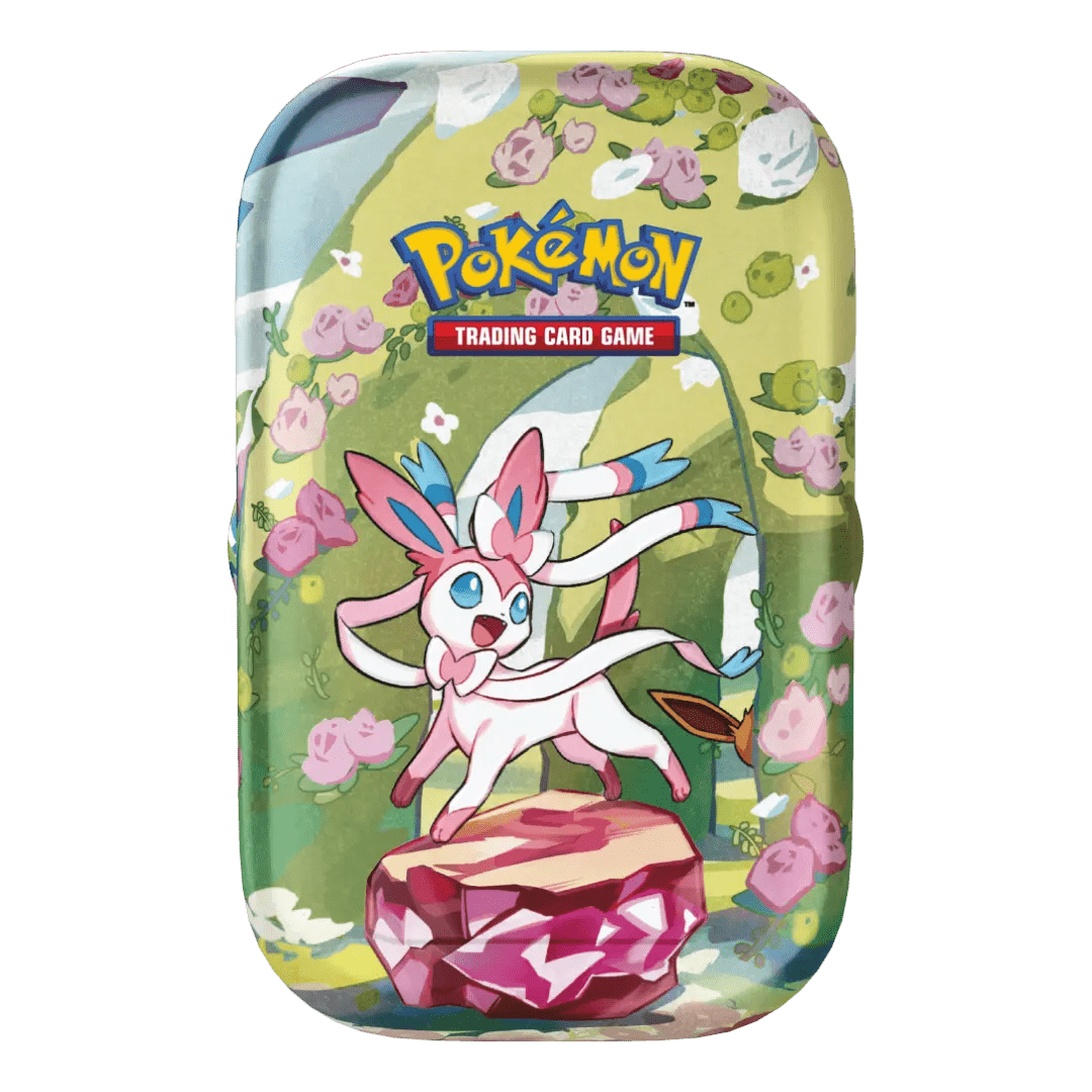 Pokémon - Prismatic Evolutions Mini Tin Display - EN - SparkLeaf TCG