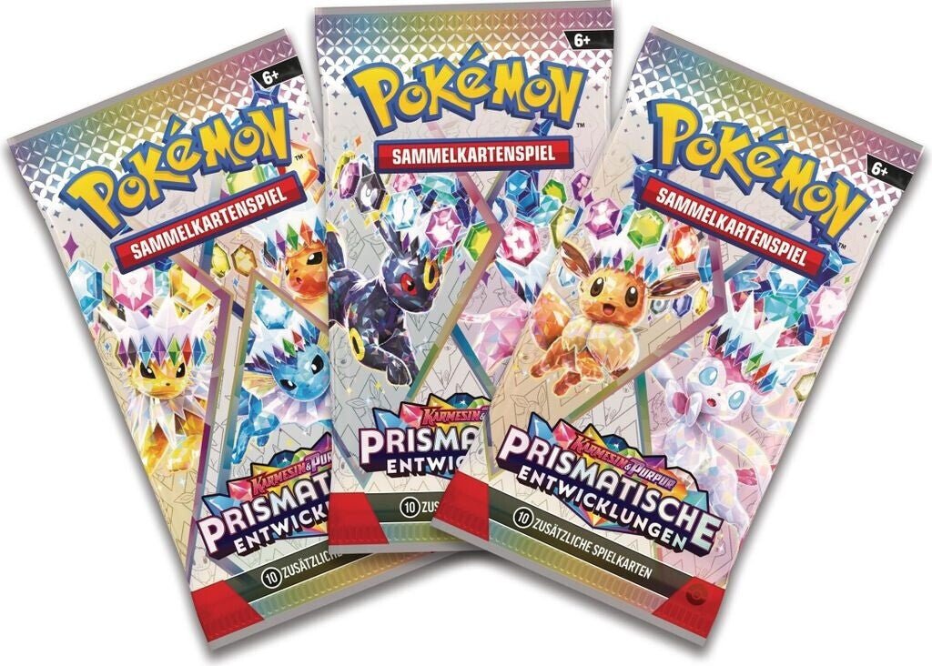 Pokémon - Prismatische Entwicklungen Poster Kollektion - DE - SparkLeaf TCG