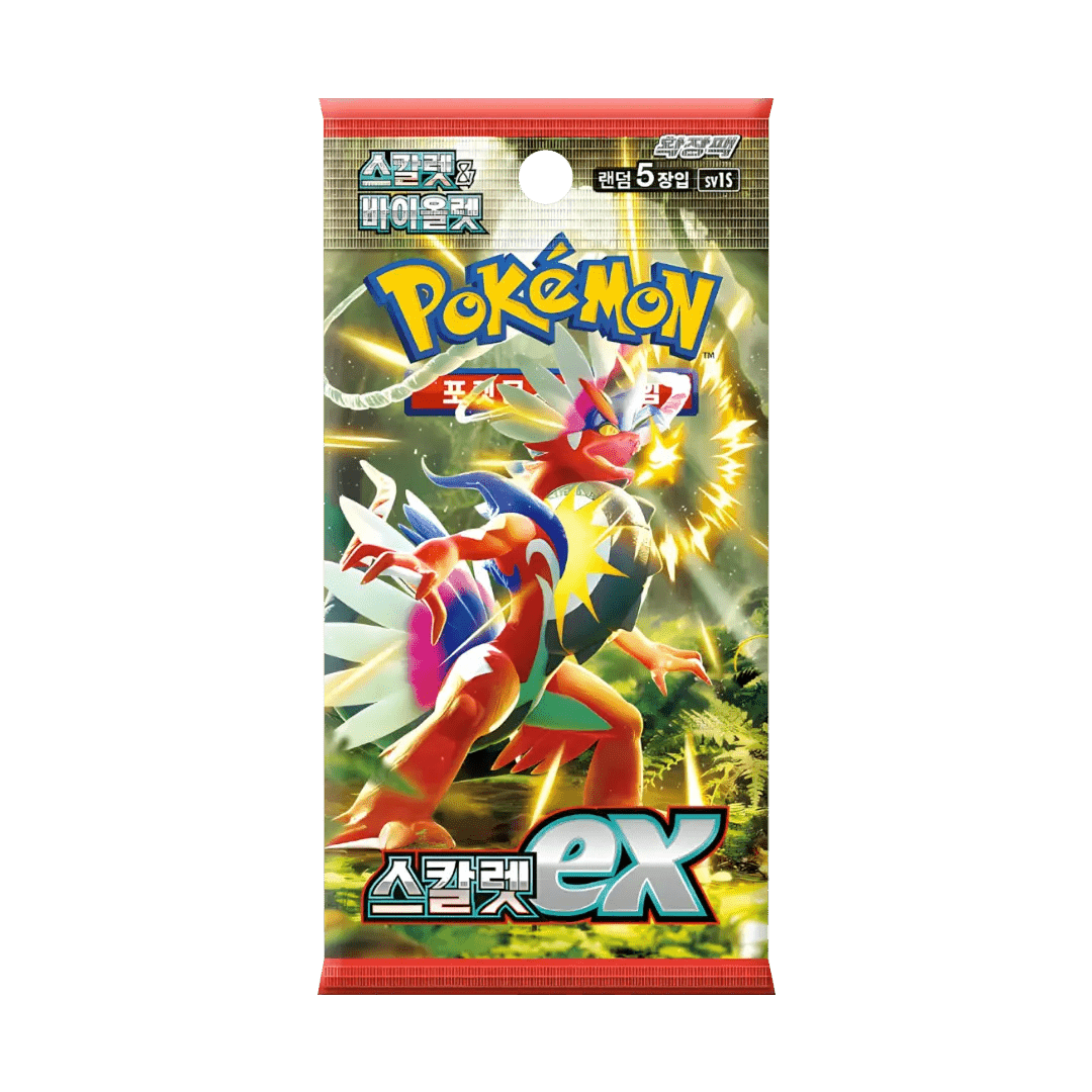 Pokémon Scarlet ex Booster Display Korean - SparkLeaf TCG