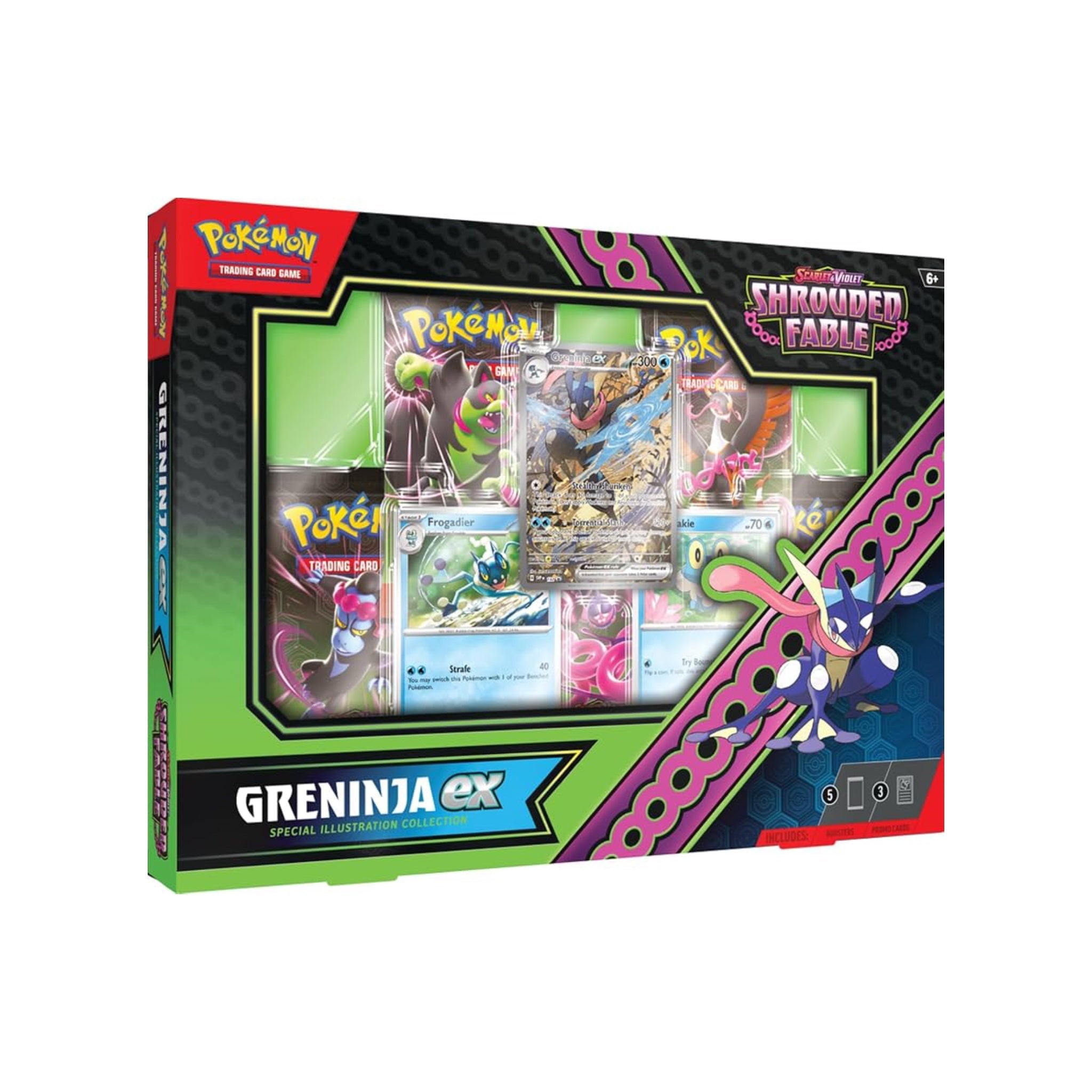 Pokémon - Shrouded Fable Greninja EX Special Illustration Collection - EN - SparkLeaf TCG