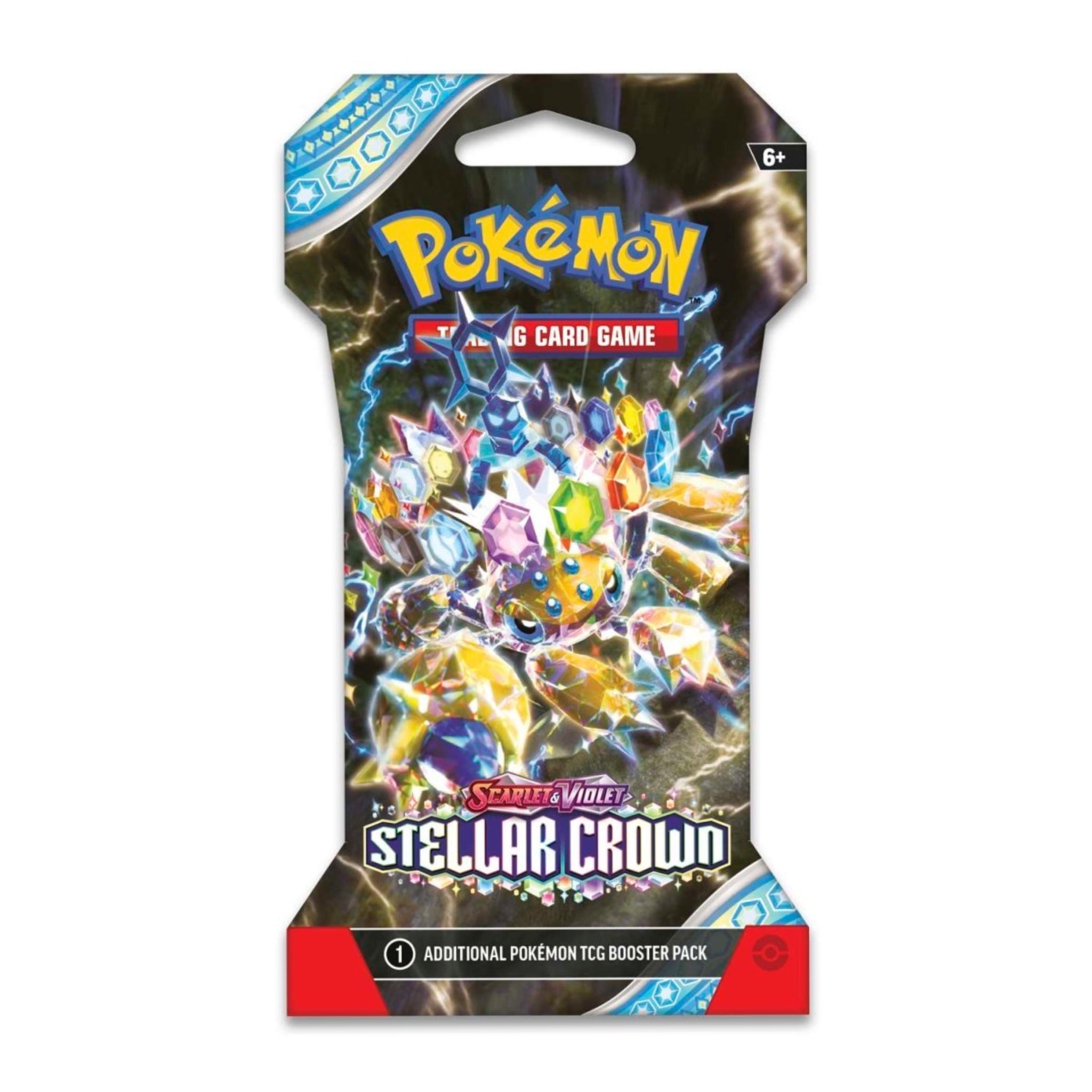 Pokémon - Stellar Crown Sleeved Booster - EN - SparkLeaf TCG