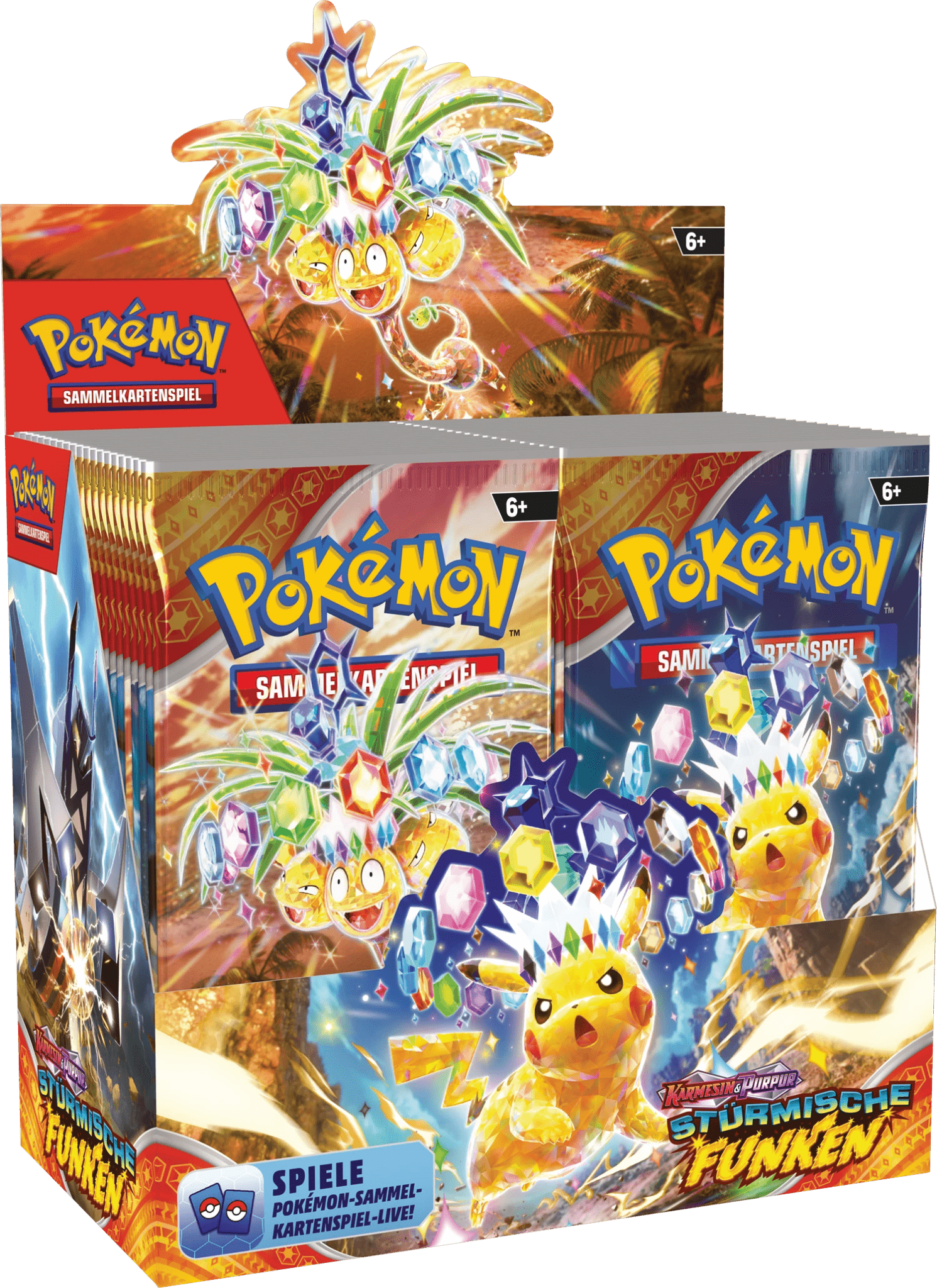 Pokémon - Stürmische Funken Booster Display - DE - SparkLeaf TCG