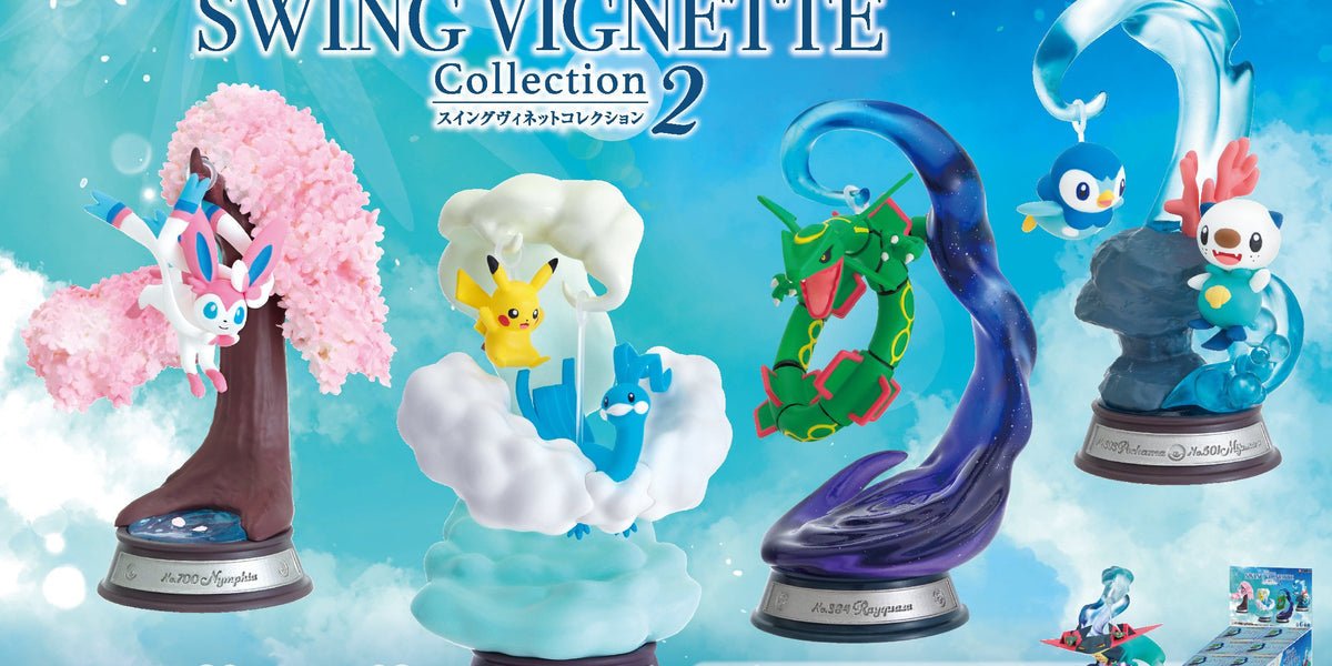 Pokémon Swing Vignette Collection 2 – Re-Ment Blind Box - SparkLeaf TCG