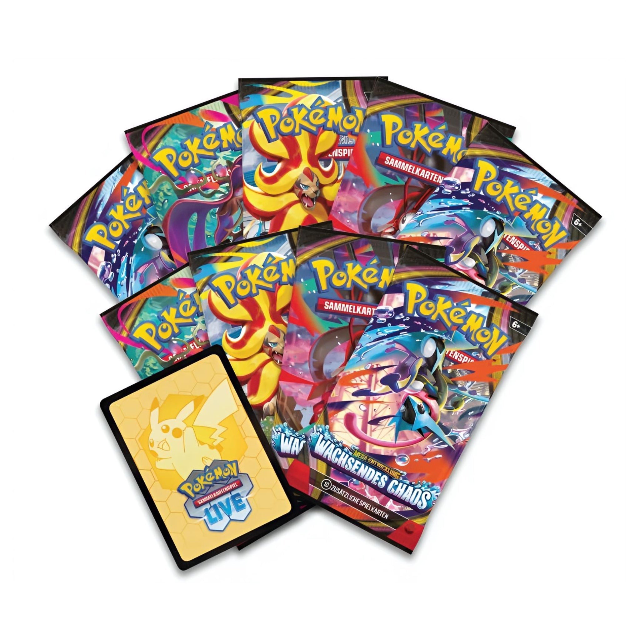 Pokémon - Wachsendes Chaos Top Trainer Box (TTB) - DE - SparkLeaf TCG