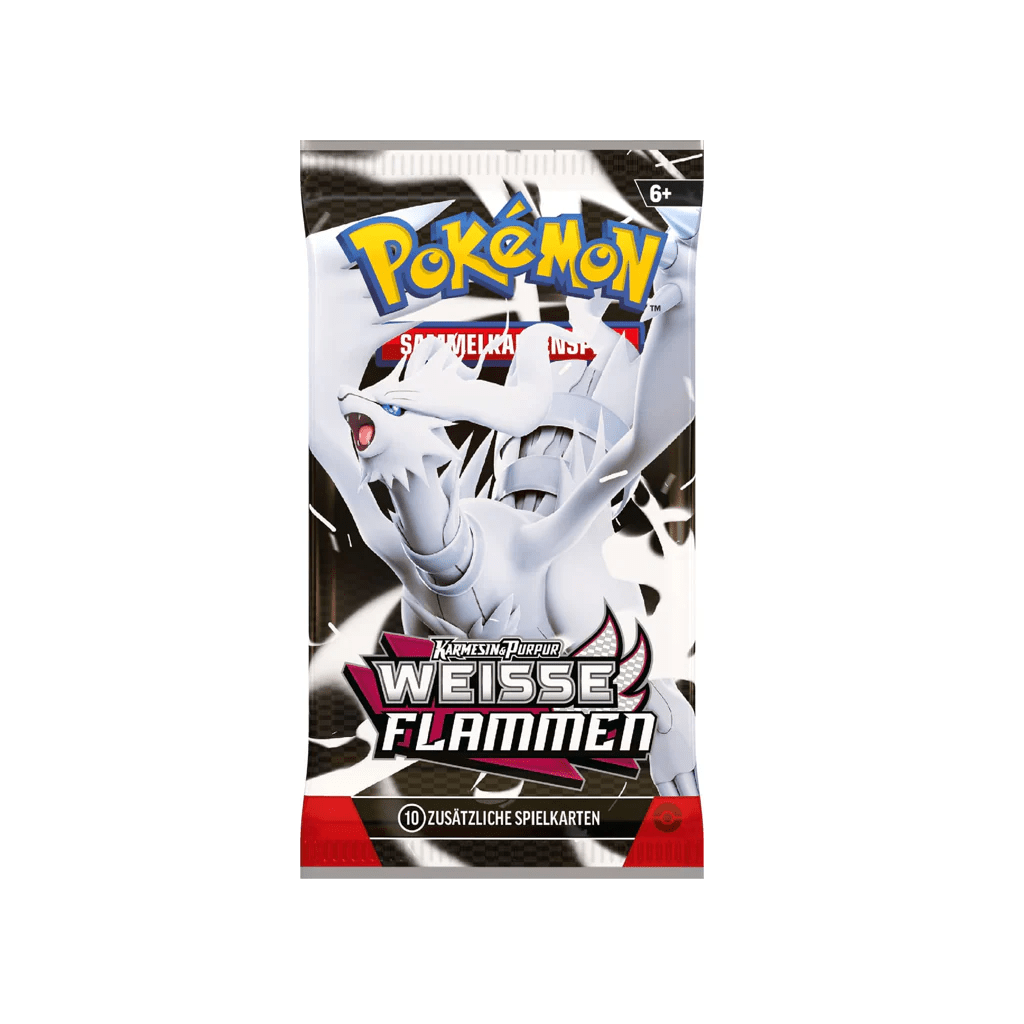 Pokémon - Weisse Flammen Tech Sticker Kollektion - DE - SparkLeaf TCG