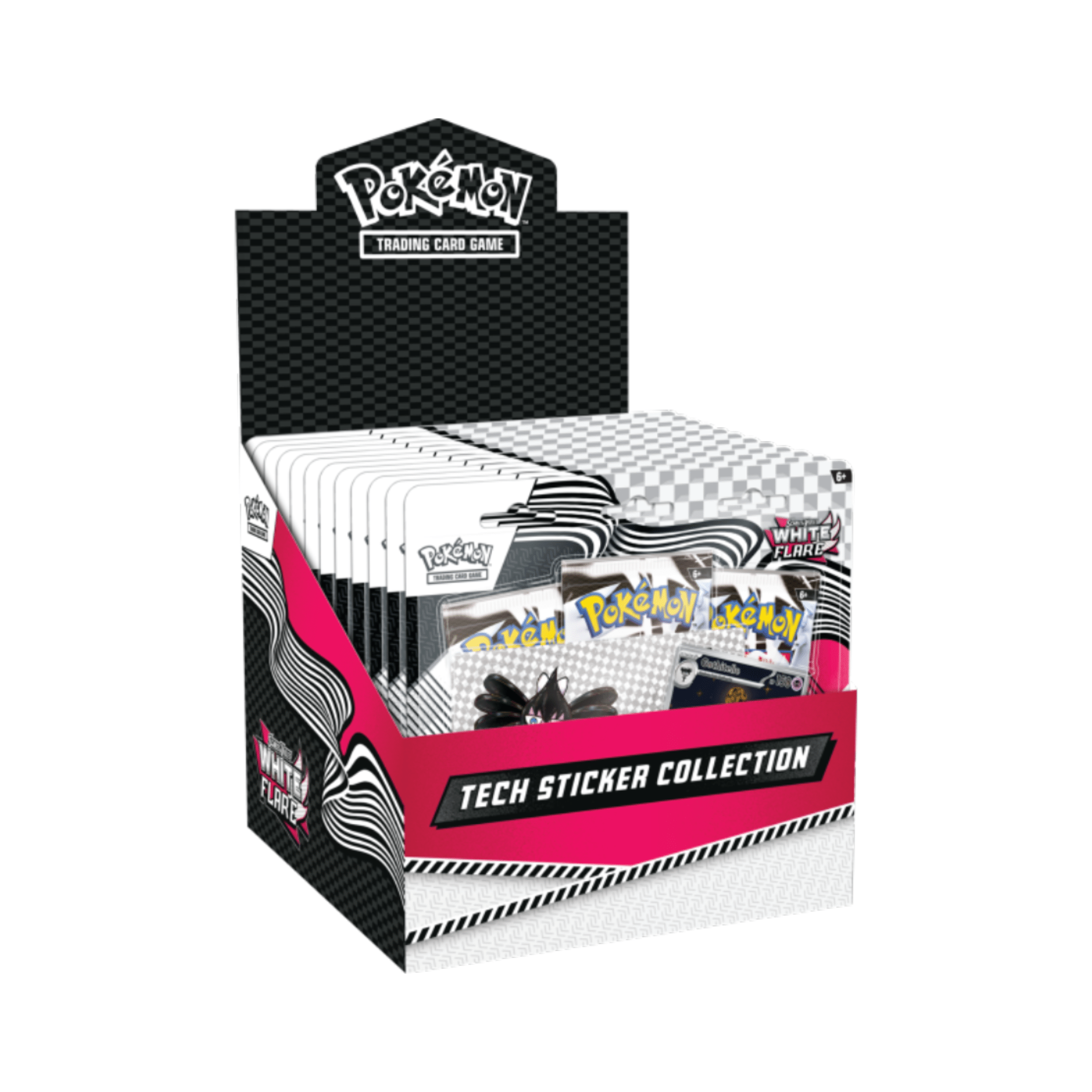 Pokémon - White Flare Tech Sticker Collection Sealed Case - EN - SparkLeaf TCG