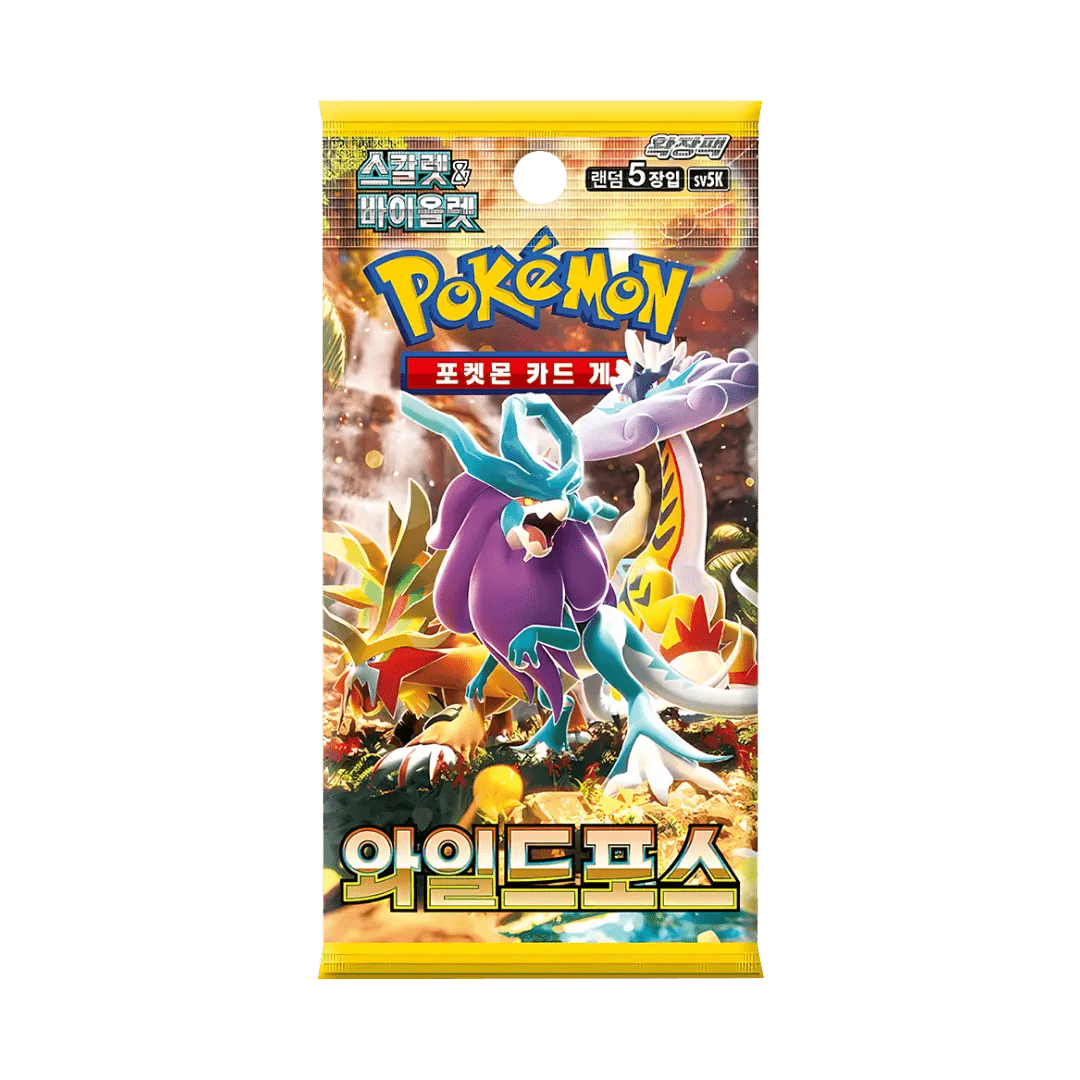 Pokémon Wild Force Booster Display Korean - SparkLeaf TCG