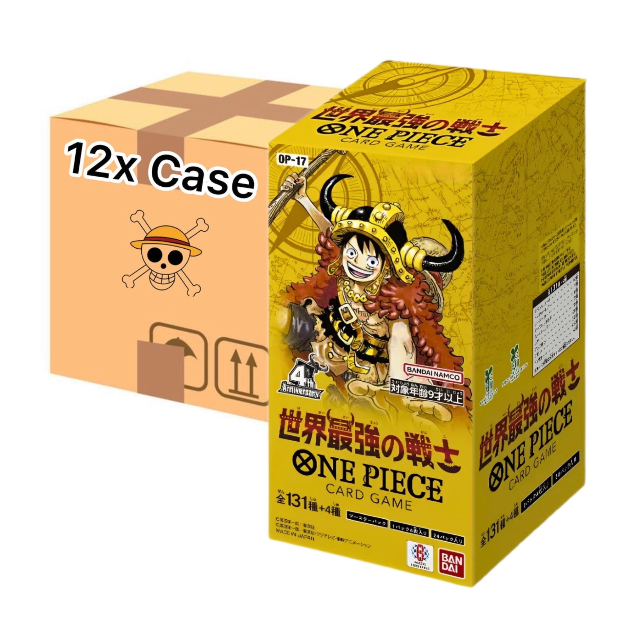 [Pre-Order] One Piece The World’s Strongest Warriors OP-17 Booster Display - SparkLeaf TCG