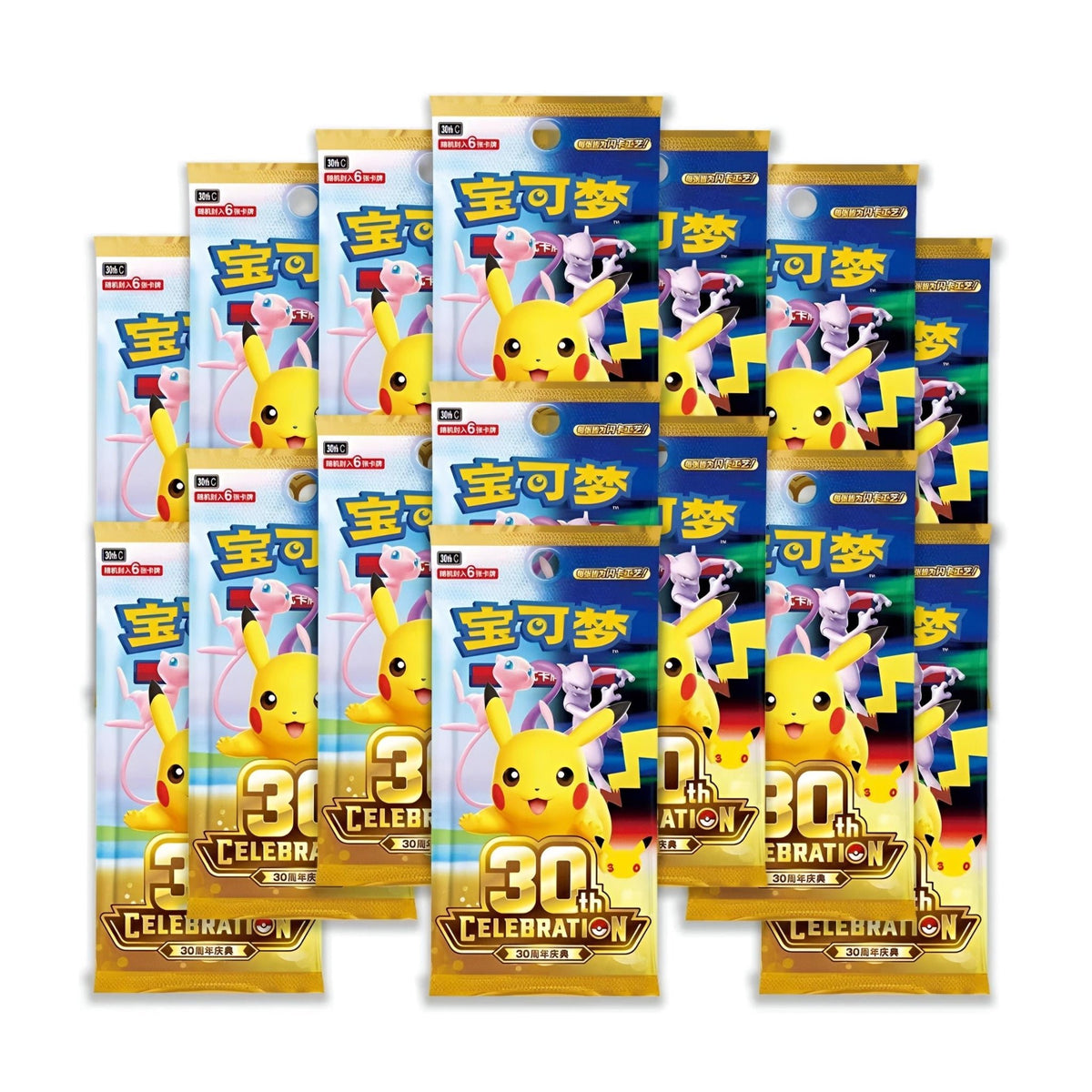 [Pre-Order] Pokémon 30th Celebration Booster Display 30thC - Simplified Chinese - SparkLeaf TCG