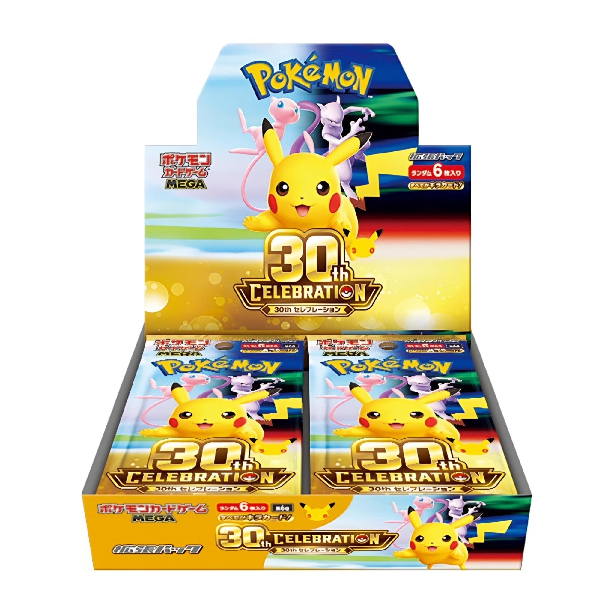 [Pre-Order] Pokémon 30th Celebration Booster Display Japanese - SparkLeaf TCG