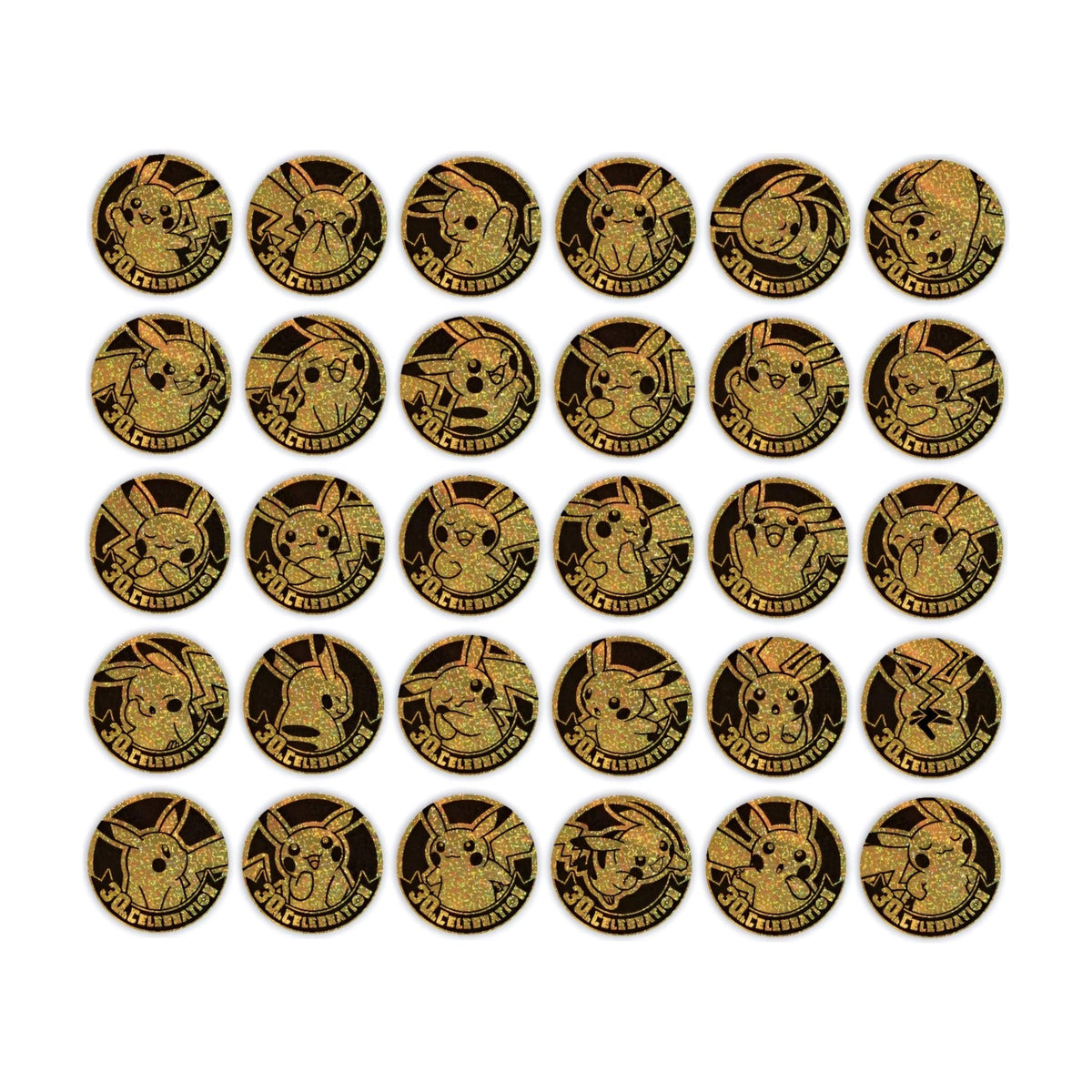 [Pre-Order] Pokémon 30th Celebration Coin Set 30thC - Simplified Chinese - SparkLeaf TCG