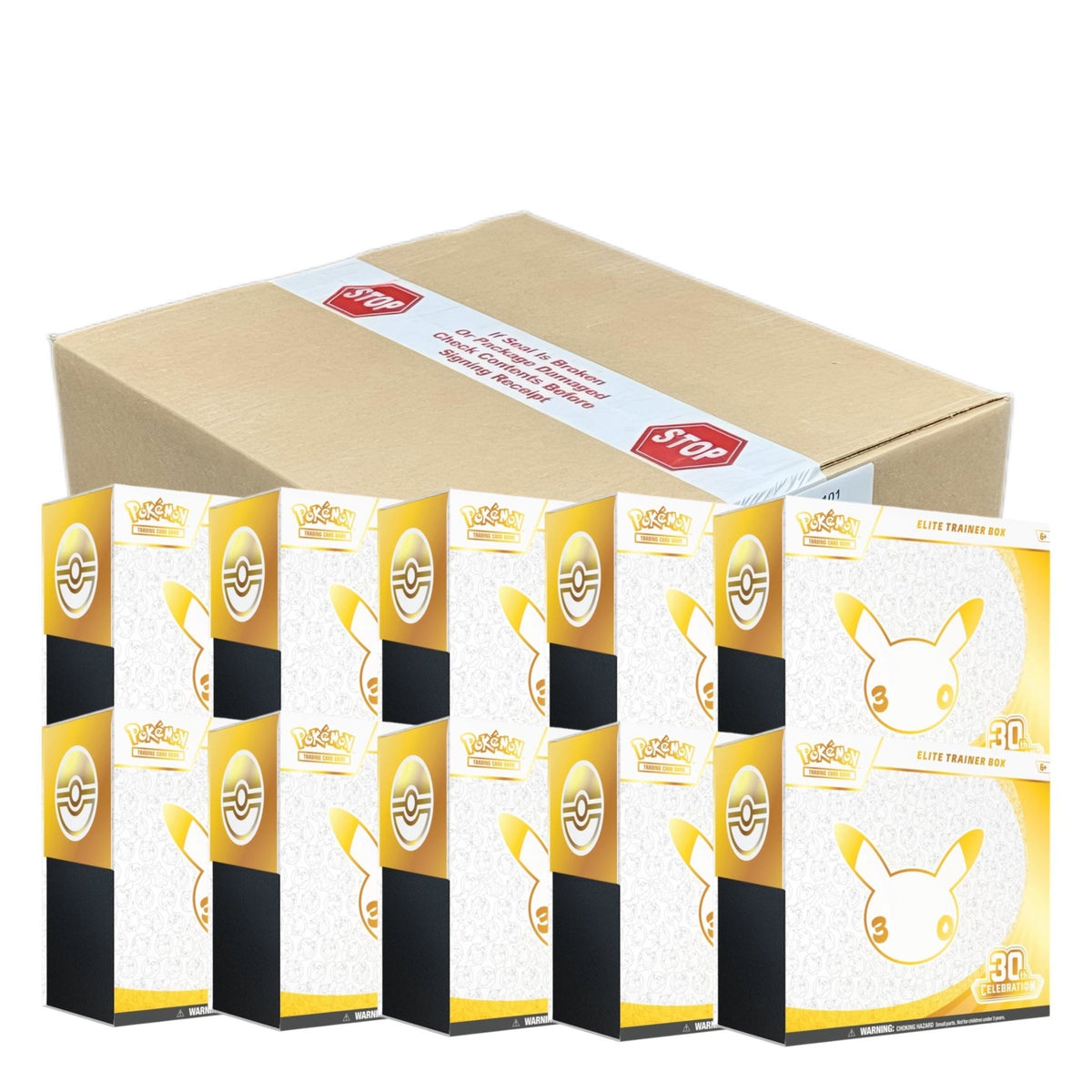 [Pre-Order] Pokémon - 30th Celebration Elite Trainer Box Sealed Case - EN - SparkLeaf TCG