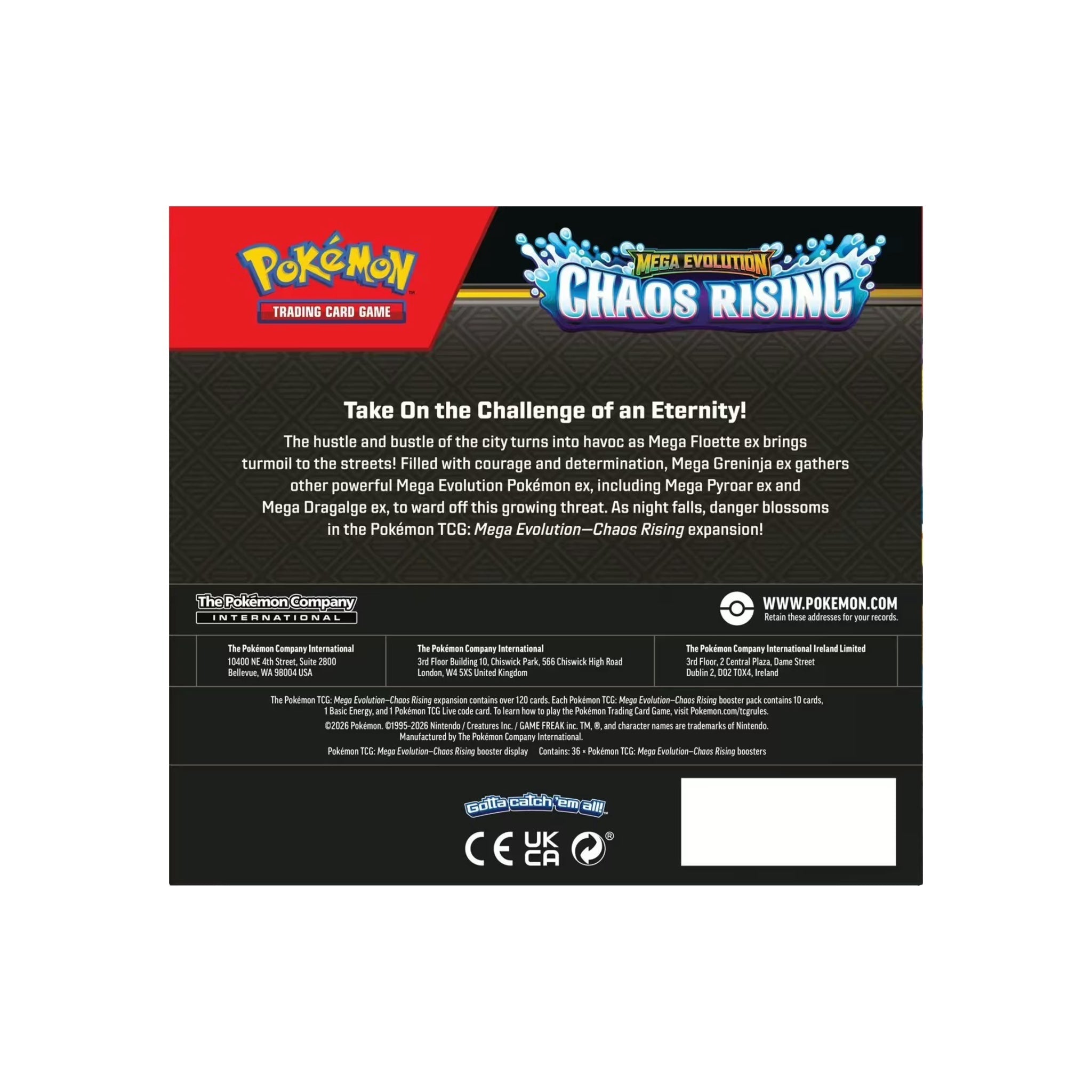 [Pre - Order] Pokémon Chaos Rising Booster Display - SparkLeaf TCG