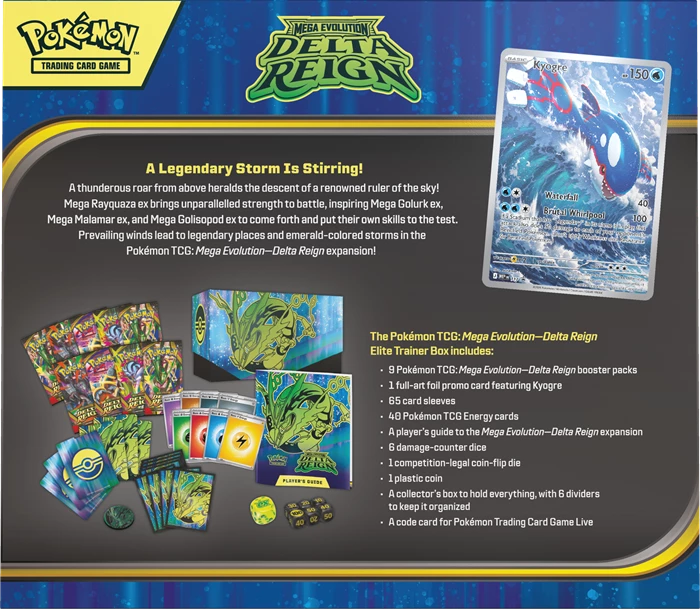 [Pre-Order] Pokémon - Delta Reign Elite Trainer Box - SparkLeaf TCG