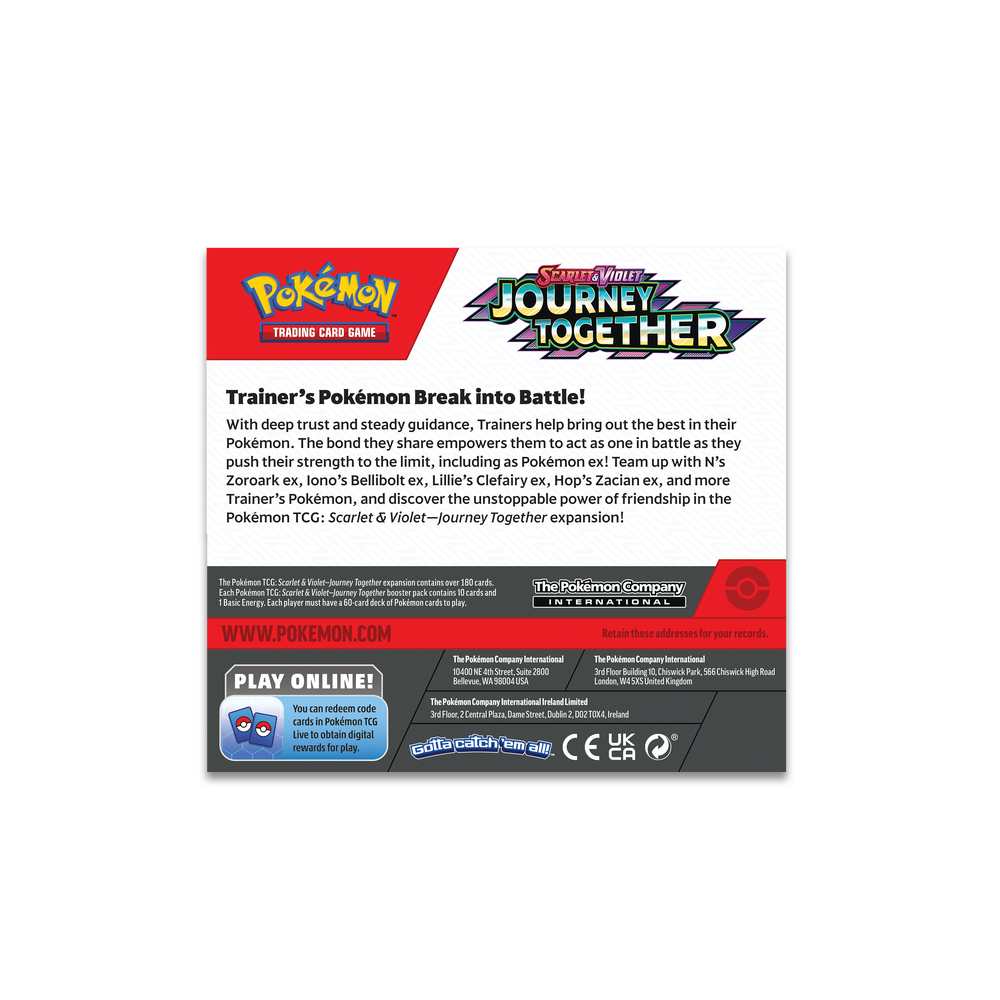 [Pre - Order] Pokémon Journey Together Booster Display - EN/DE - SparkLeaf TCG