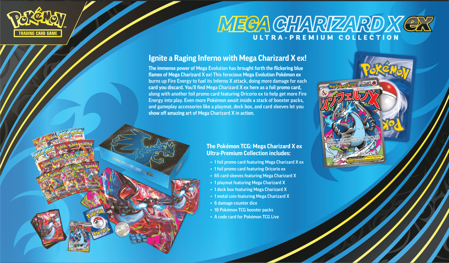 [Pre - Order] Pokémon - Mega Charizard Ultra - Premium Collection - SparkLeaf TCG