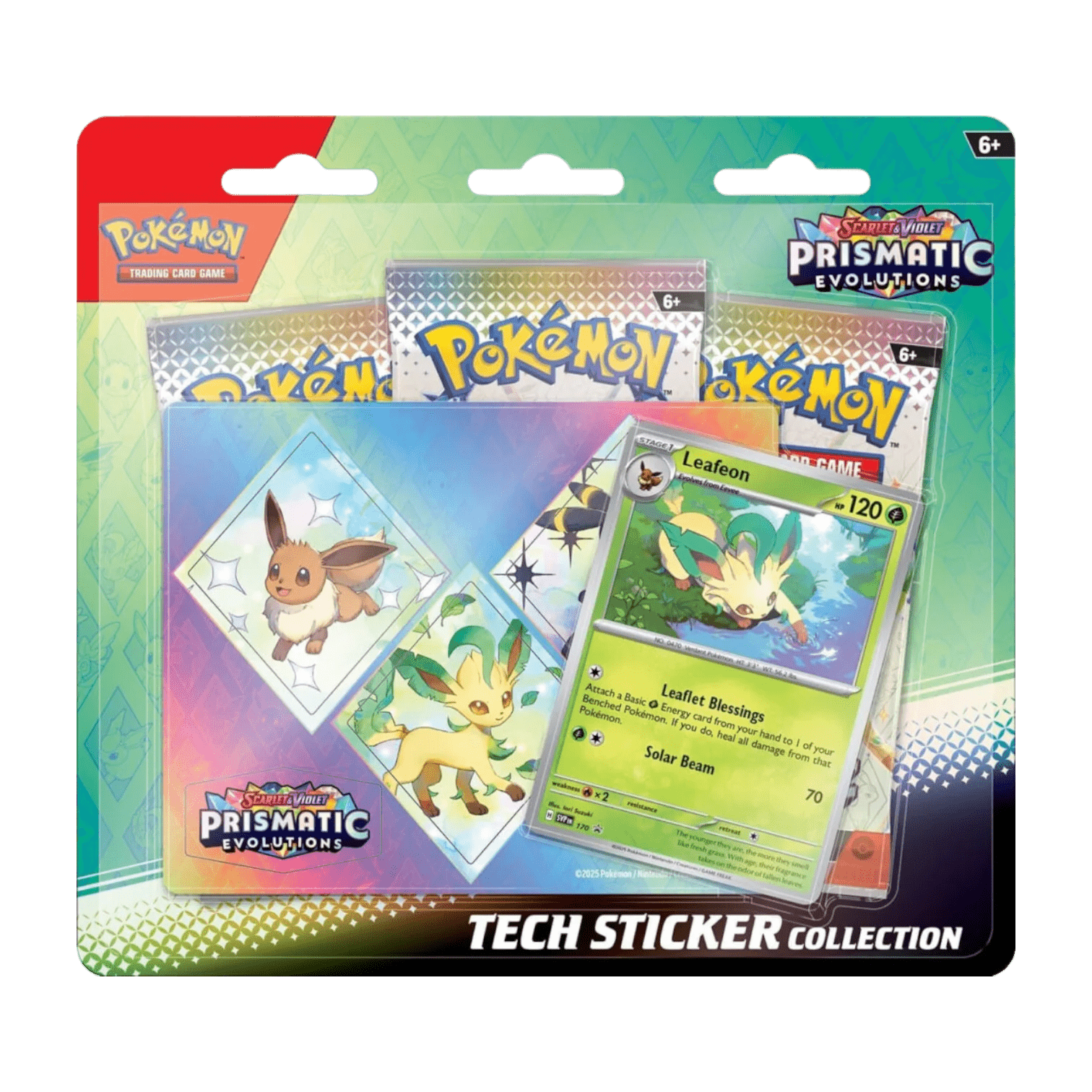 [Pre - Order] Pokémon - Prismatic Evolutions Tech Sticker Collection - EN - SparkLeaf TCG