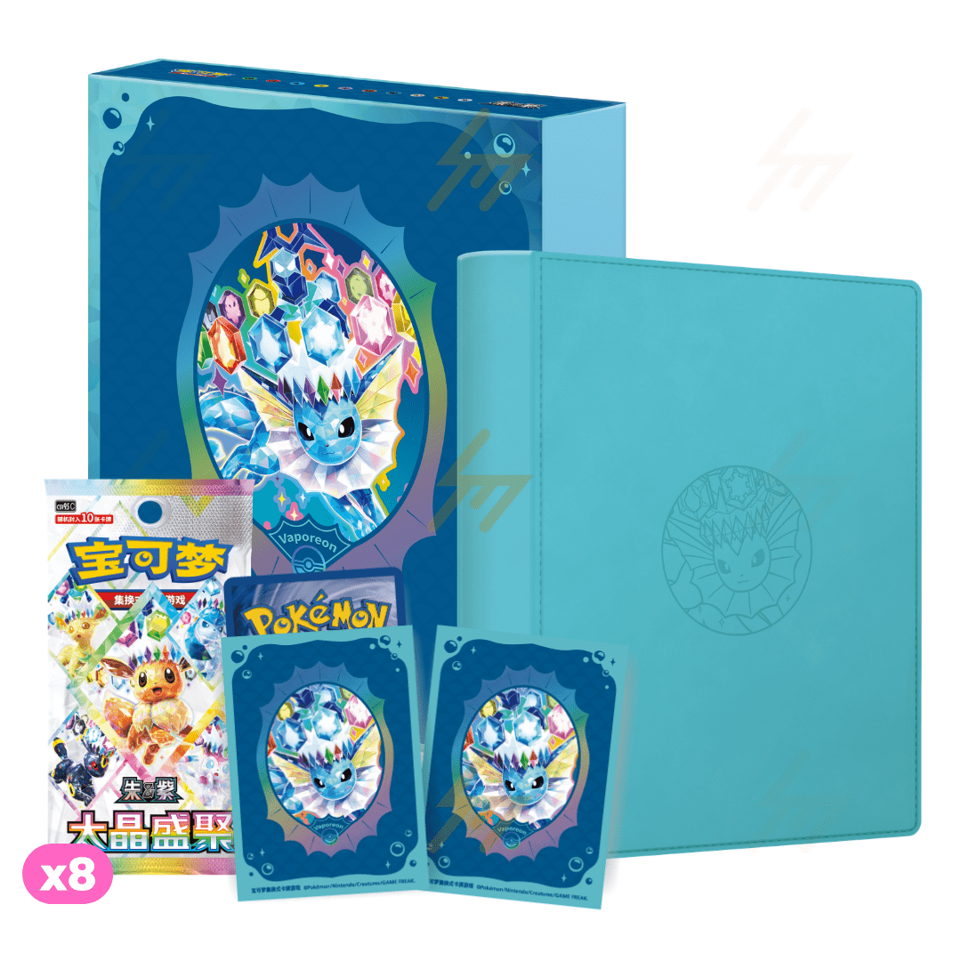 [Pre-Order] Pokémon Terastal Gathering Eeveelution Binder Gift Box - Simplified Chinese - SparkLeaf TCG