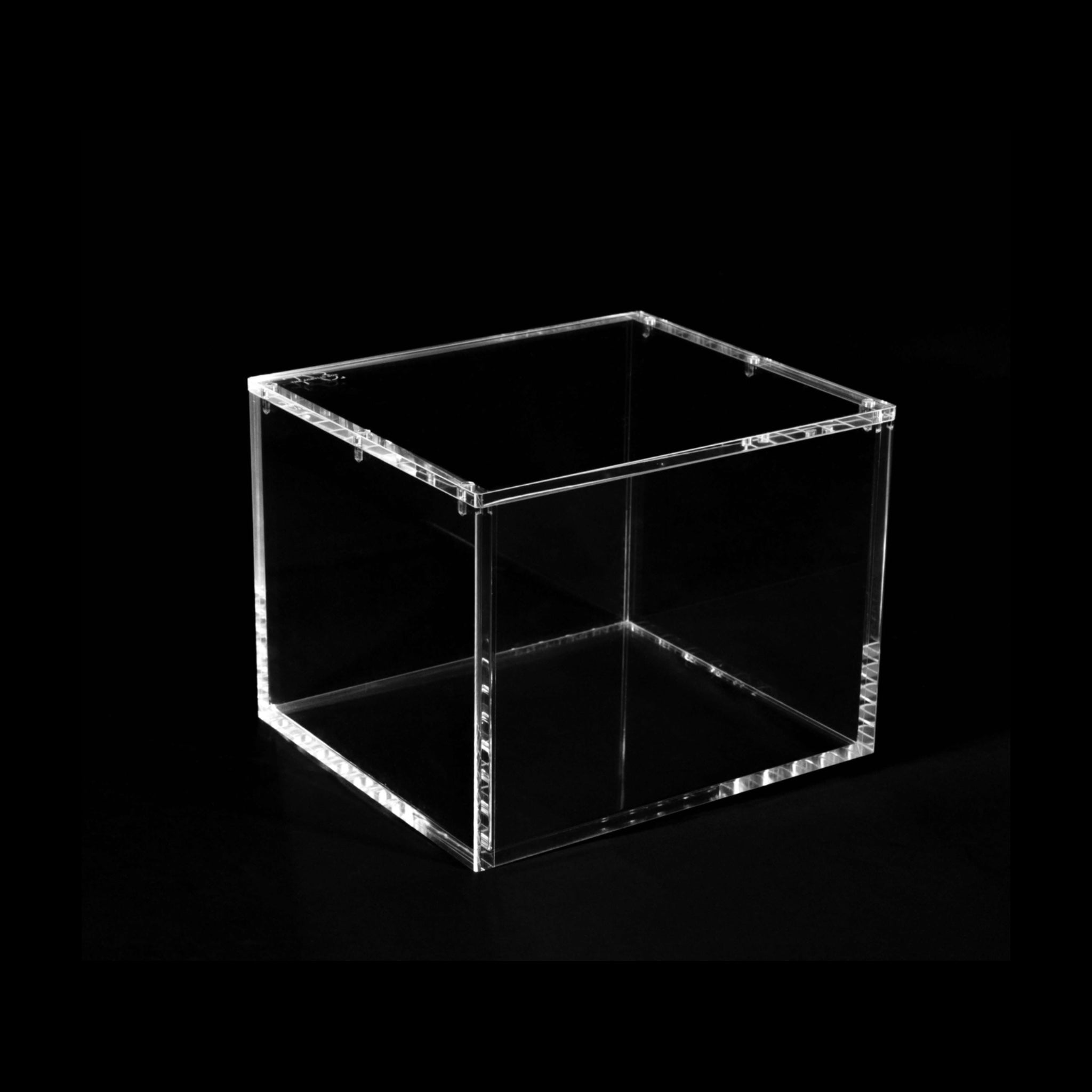 The Acrylic Box - 8 Mini Tin Display Case - SparkLeaf TCG